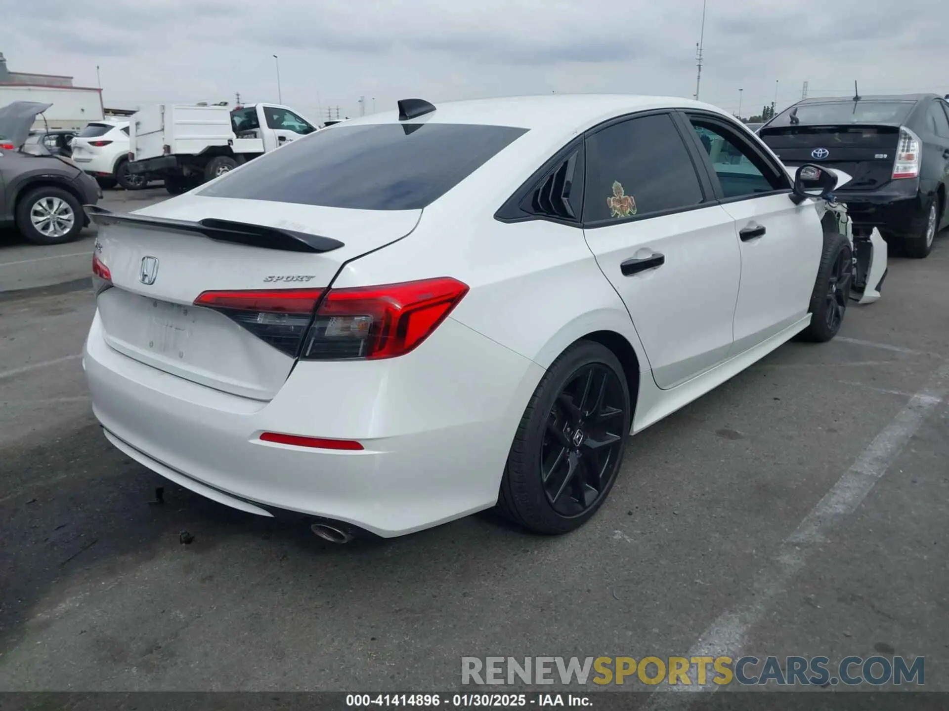 4 fotografías del automóvil dañado 2HGFE2F50NH503252 HONDA CIVIC 2022