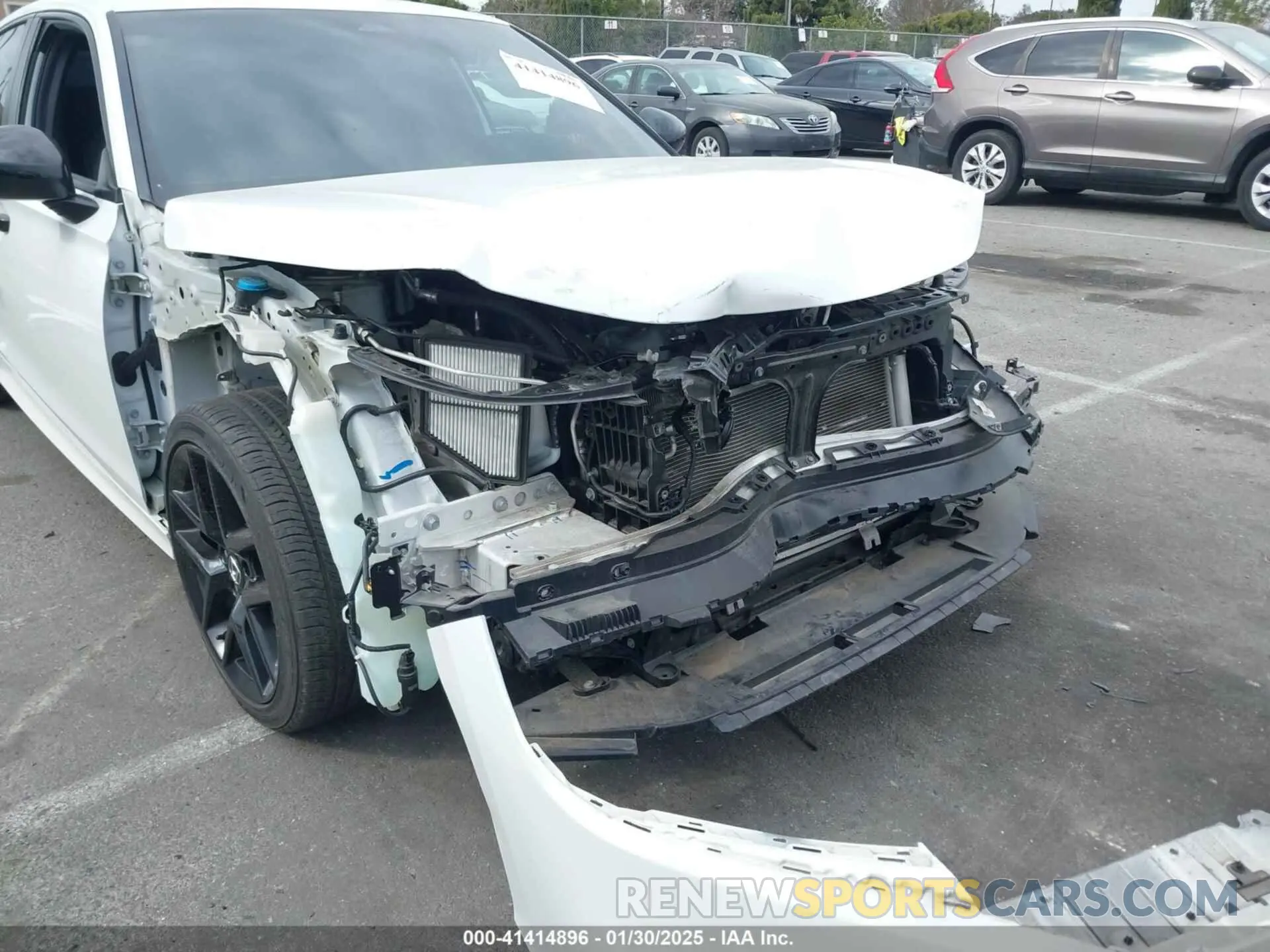 6 fotografías del automóvil dañado 2HGFE2F50NH503252 HONDA CIVIC 2022