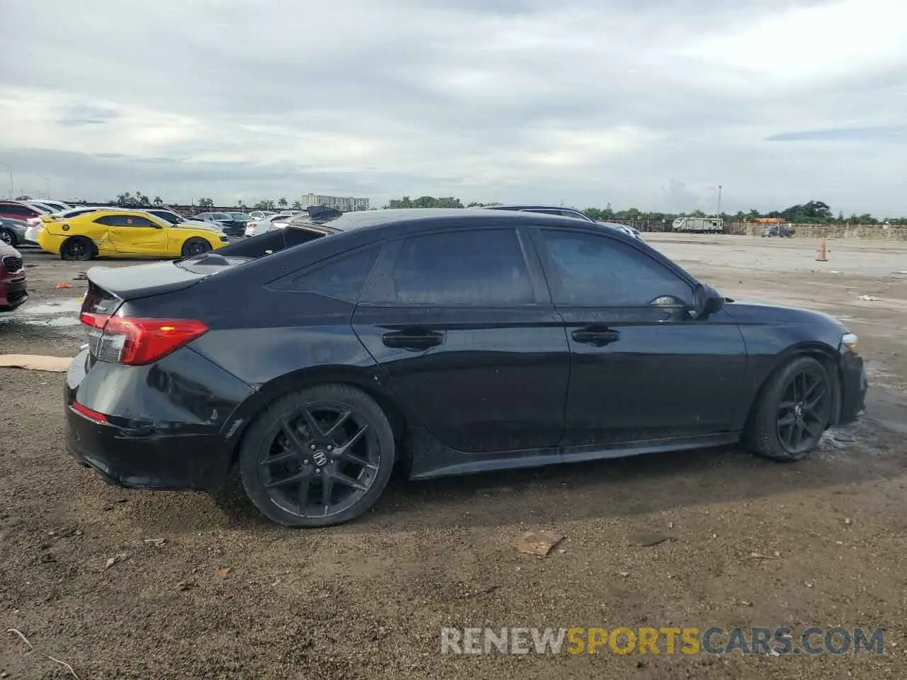 3 fotografías del automóvil dañado 2HGFE2F50NH541614 HONDA CIVIC 2022