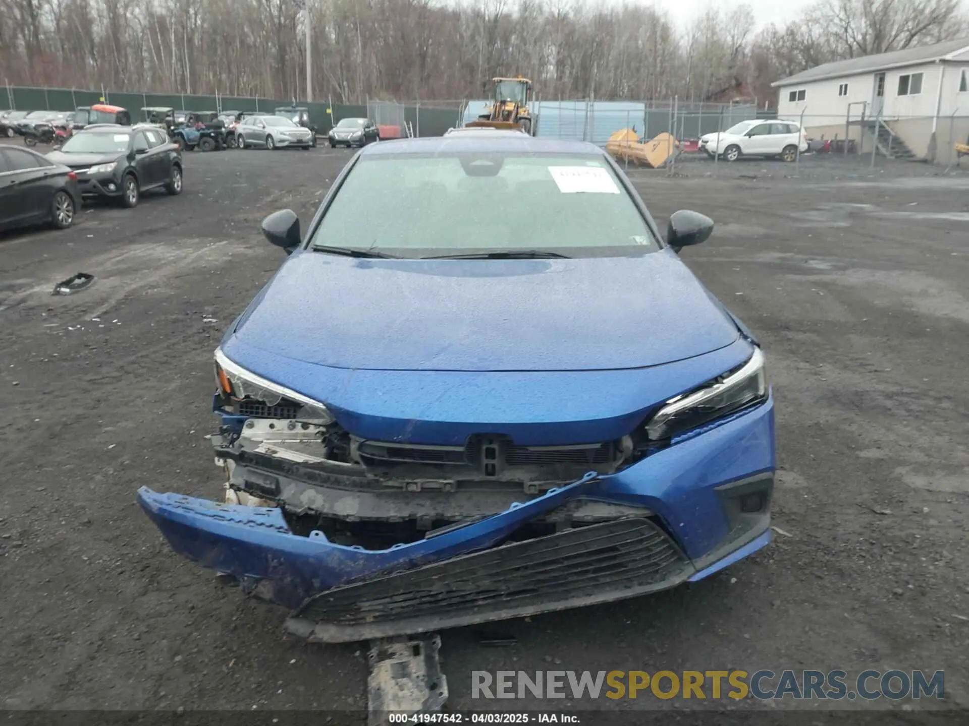 12 fotografías del automóvil dañado 2HGFE2F50NH542634 HONDA CIVIC 2022