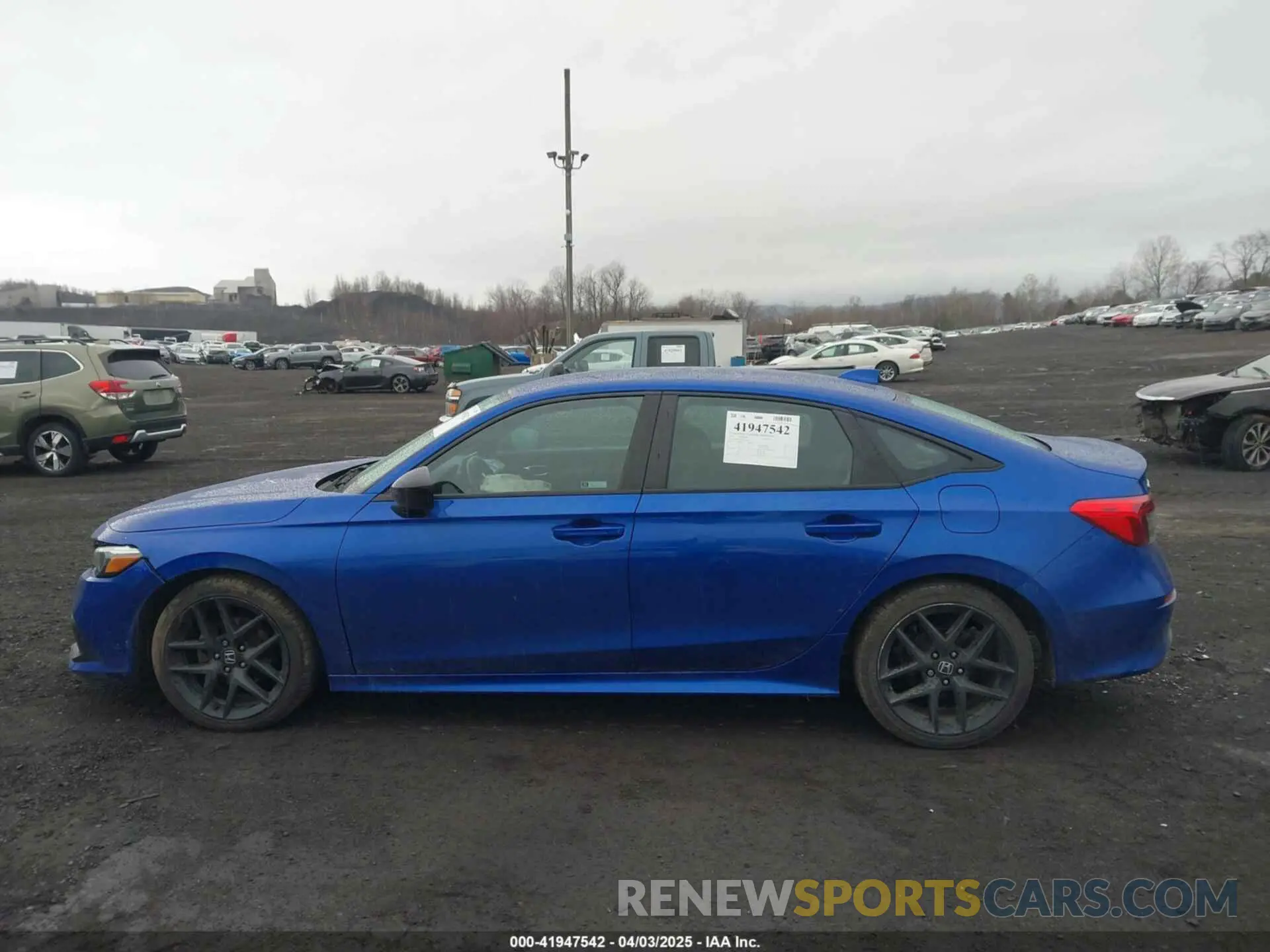 14 fotografías del automóvil dañado 2HGFE2F50NH542634 HONDA CIVIC 2022