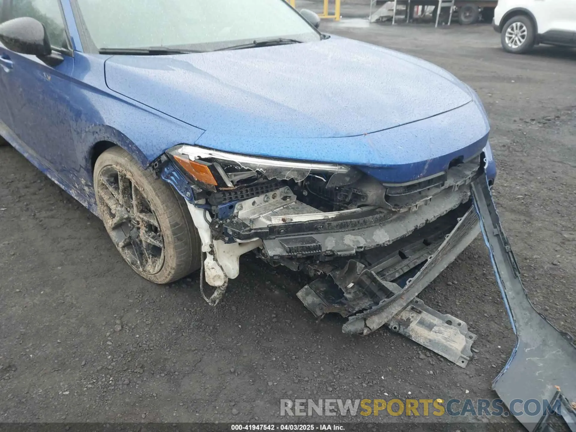 6 fotografías del automóvil dañado 2HGFE2F50NH542634 HONDA CIVIC 2022