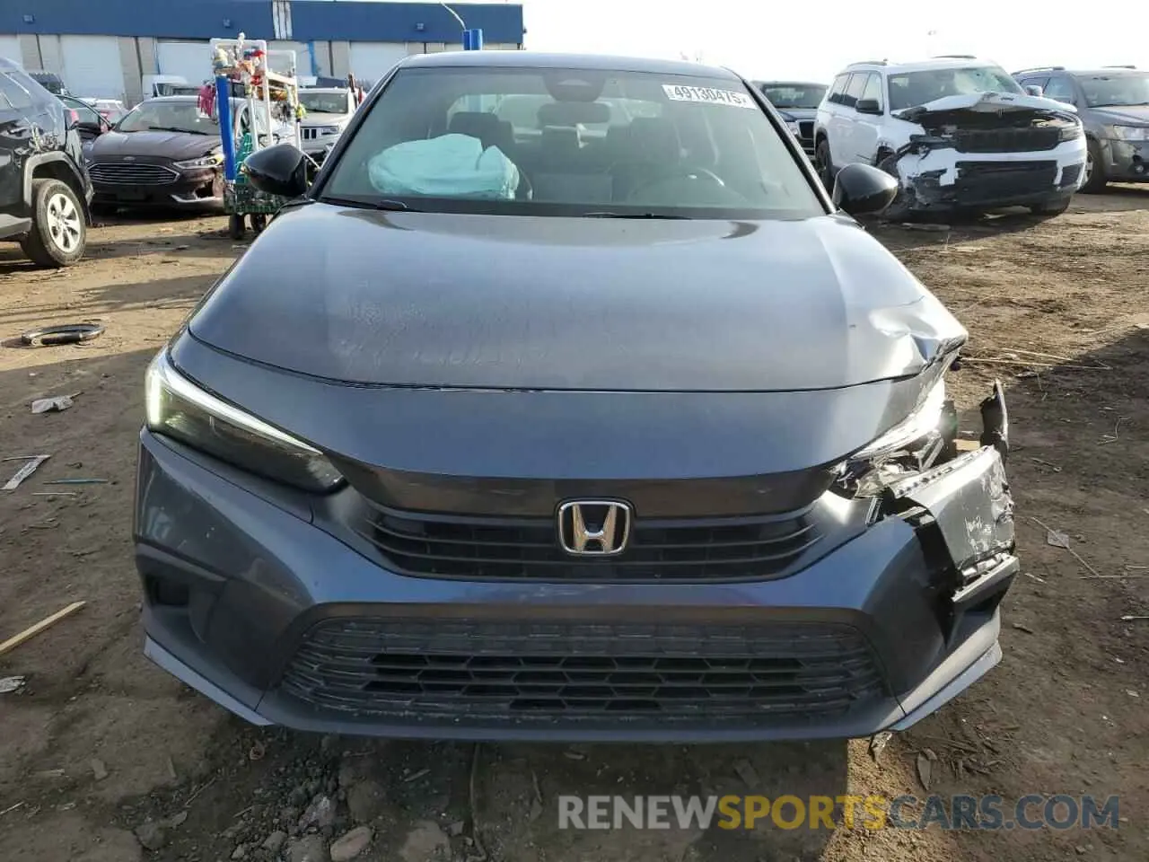 5 fotografías del automóvil dañado 2HGFE2F50NH543220 HONDA CIVIC 2022