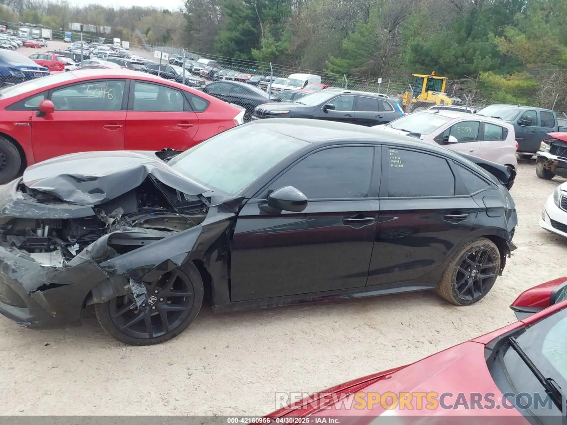 14 fotografías del automóvil dañado 2HGFE2F50NH565136 HONDA CIVIC 2022
