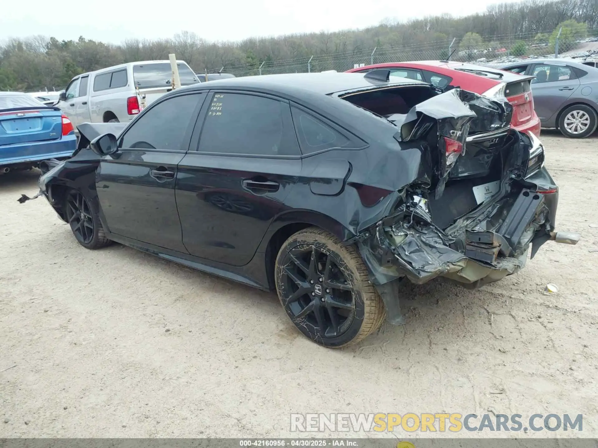 3 fotografías del automóvil dañado 2HGFE2F50NH565136 HONDA CIVIC 2022