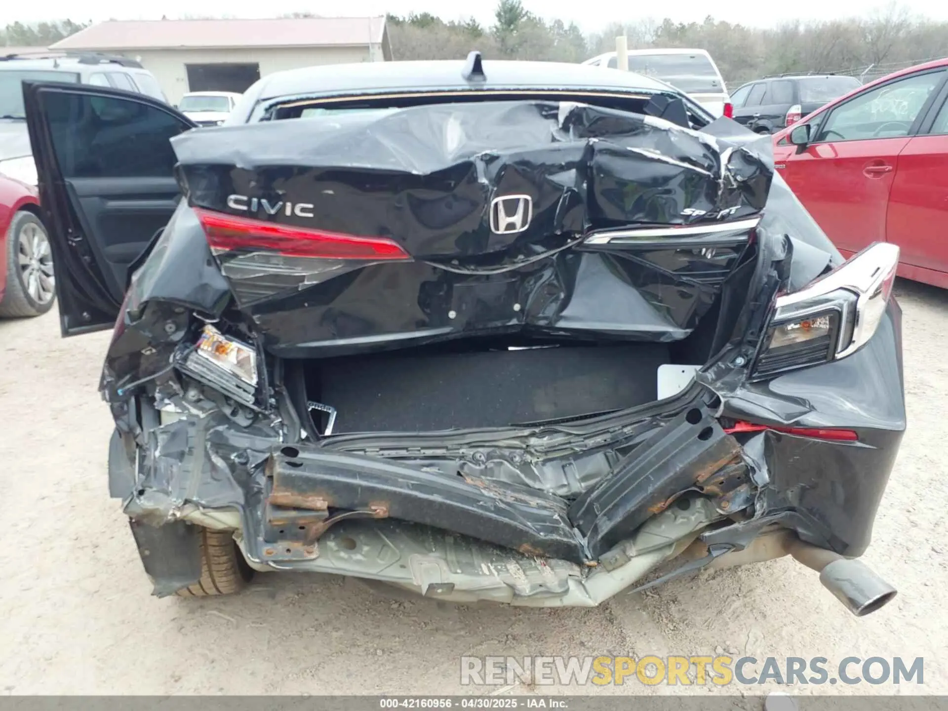 6 fotografías del automóvil dañado 2HGFE2F50NH565136 HONDA CIVIC 2022