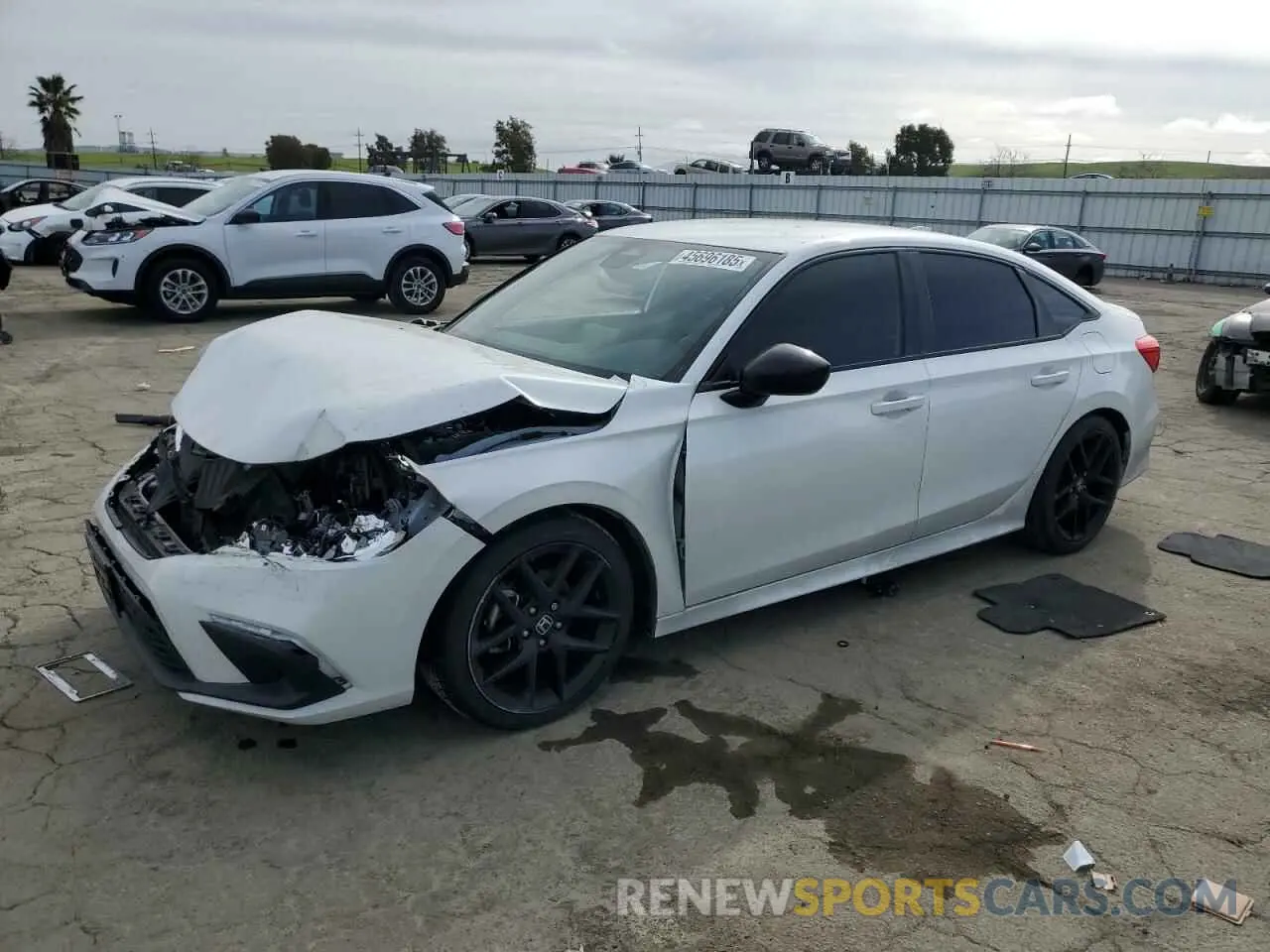 1 fotografías del automóvil dañado 2HGFE2F50NH571924 HONDA CIVIC 2022