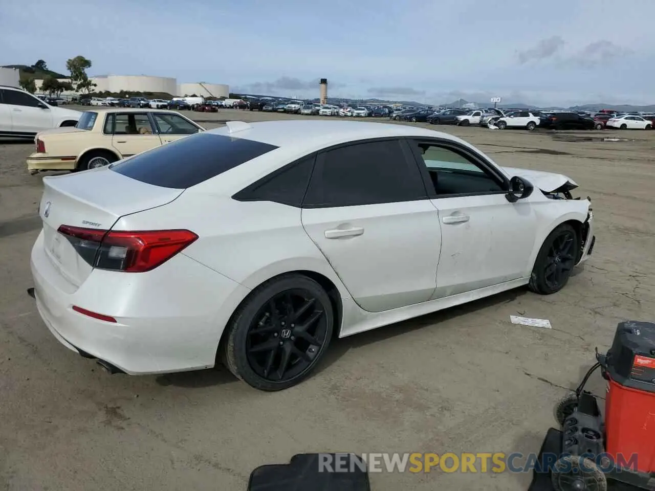 3 fotografías del automóvil dañado 2HGFE2F50NH571924 HONDA CIVIC 2022
