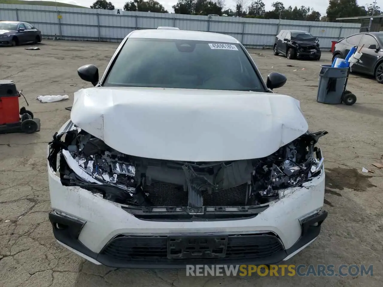 5 fotografías del automóvil dañado 2HGFE2F50NH571924 HONDA CIVIC 2022