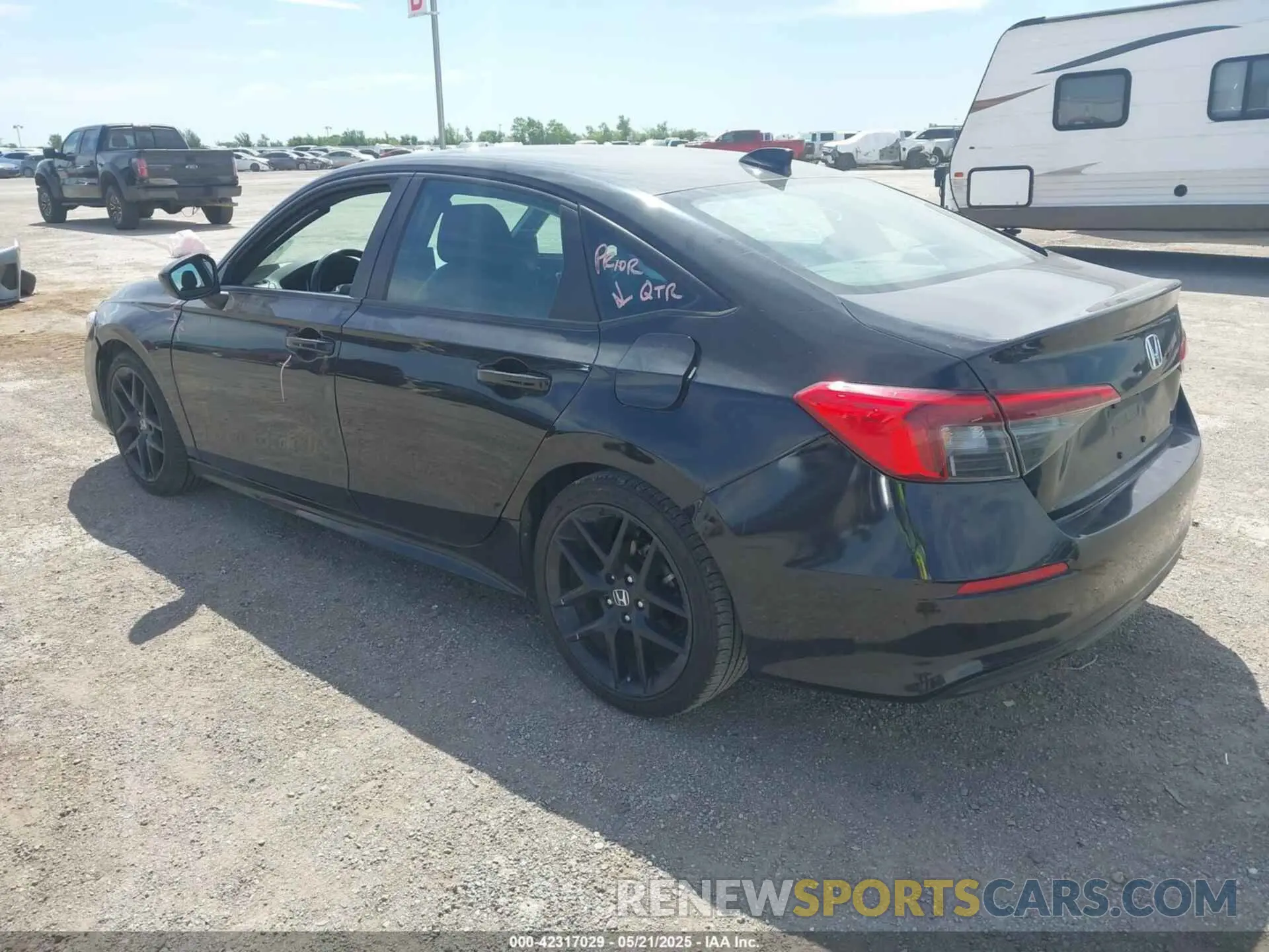 3 fotografías del automóvil dañado 2HGFE2F50NH587363 HONDA CIVIC 2022