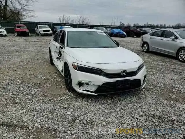 10 fotografías del automóvil dañado 2HGFE2F50NH587833 HONDA CIVIC 2022