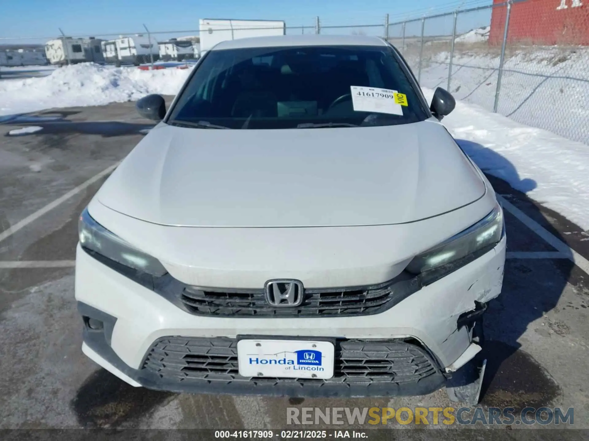12 fotografías del automóvil dañado 2HGFE2F50NH588352 HONDA CIVIC 2022
