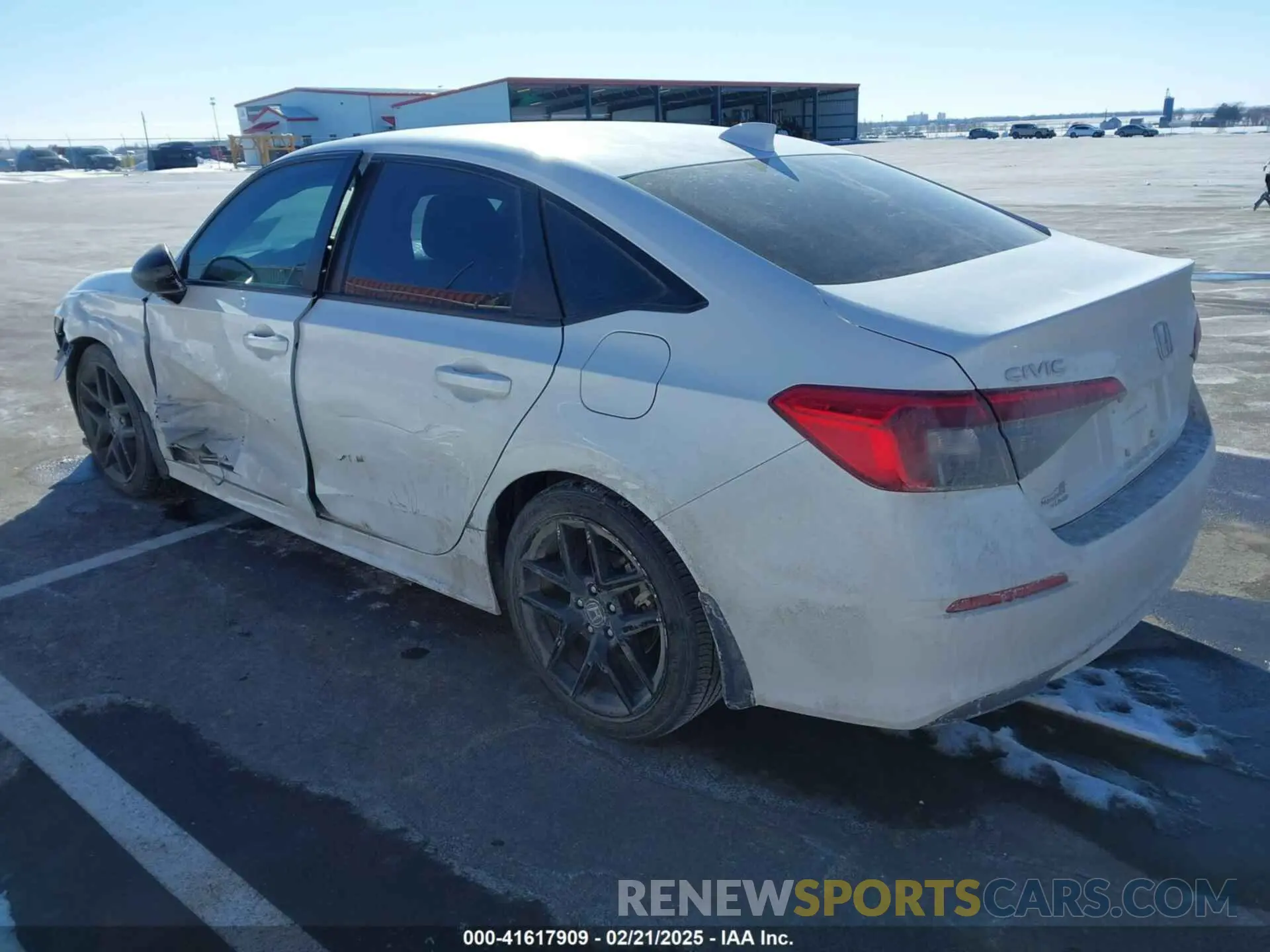 3 fotografías del automóvil dañado 2HGFE2F50NH588352 HONDA CIVIC 2022