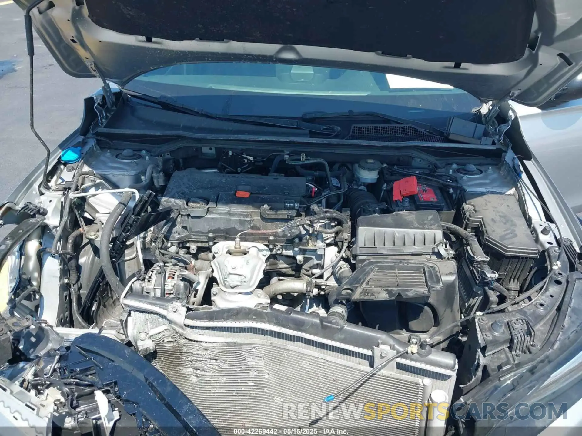 10 fotografías del automóvil dañado 2HGFE2F50NH597620 HONDA CIVIC 2022