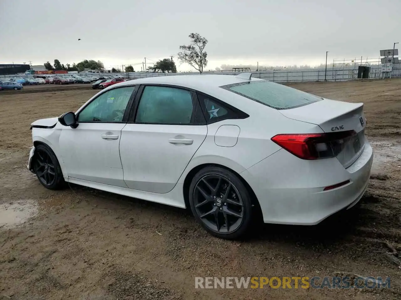 2 fotografías del automóvil dañado 2HGFE2F50NH603562 HONDA CIVIC 2022