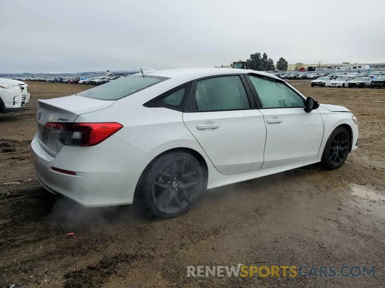 3 fotografías del automóvil dañado 2HGFE2F50NH603562 HONDA CIVIC 2022