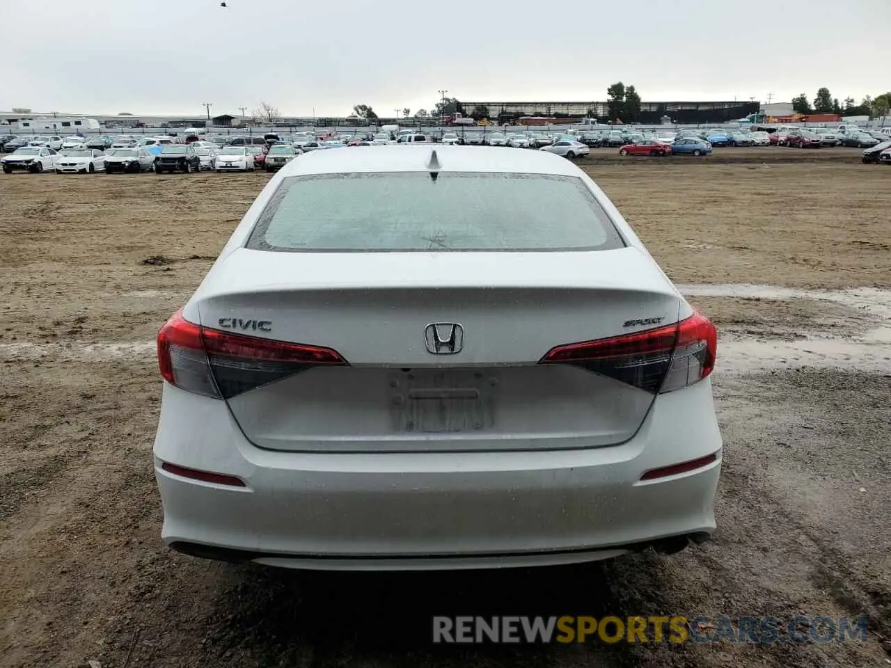 6 fotografías del automóvil dañado 2HGFE2F50NH603562 HONDA CIVIC 2022