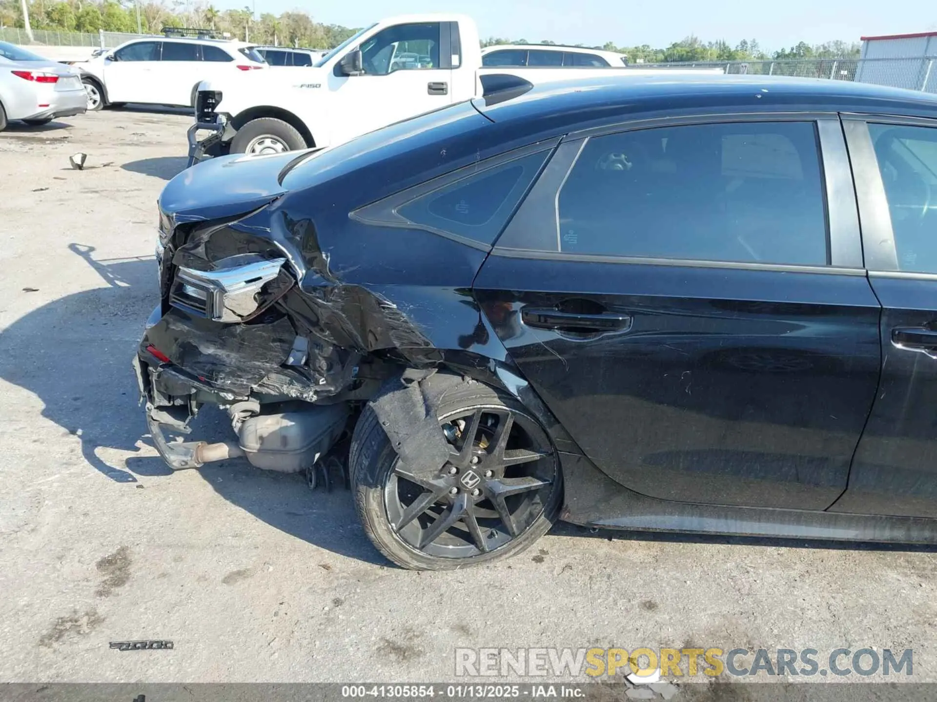 6 fotografías del automóvil dañado 2HGFE2F50NH606803 HONDA CIVIC 2022