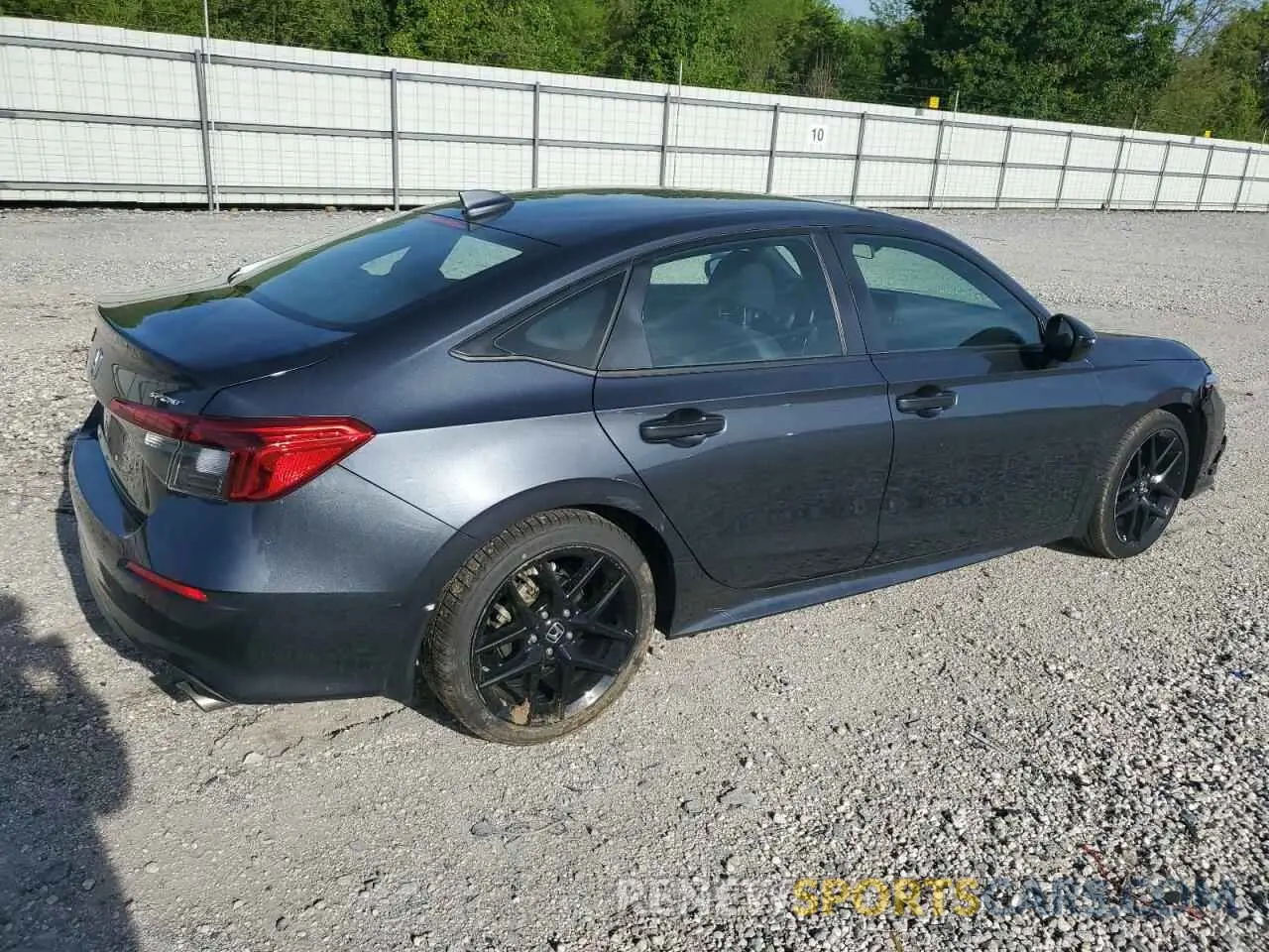 3 fotografías del automóvil dañado 2HGFE2F50NH609880 HONDA CIVIC 2022