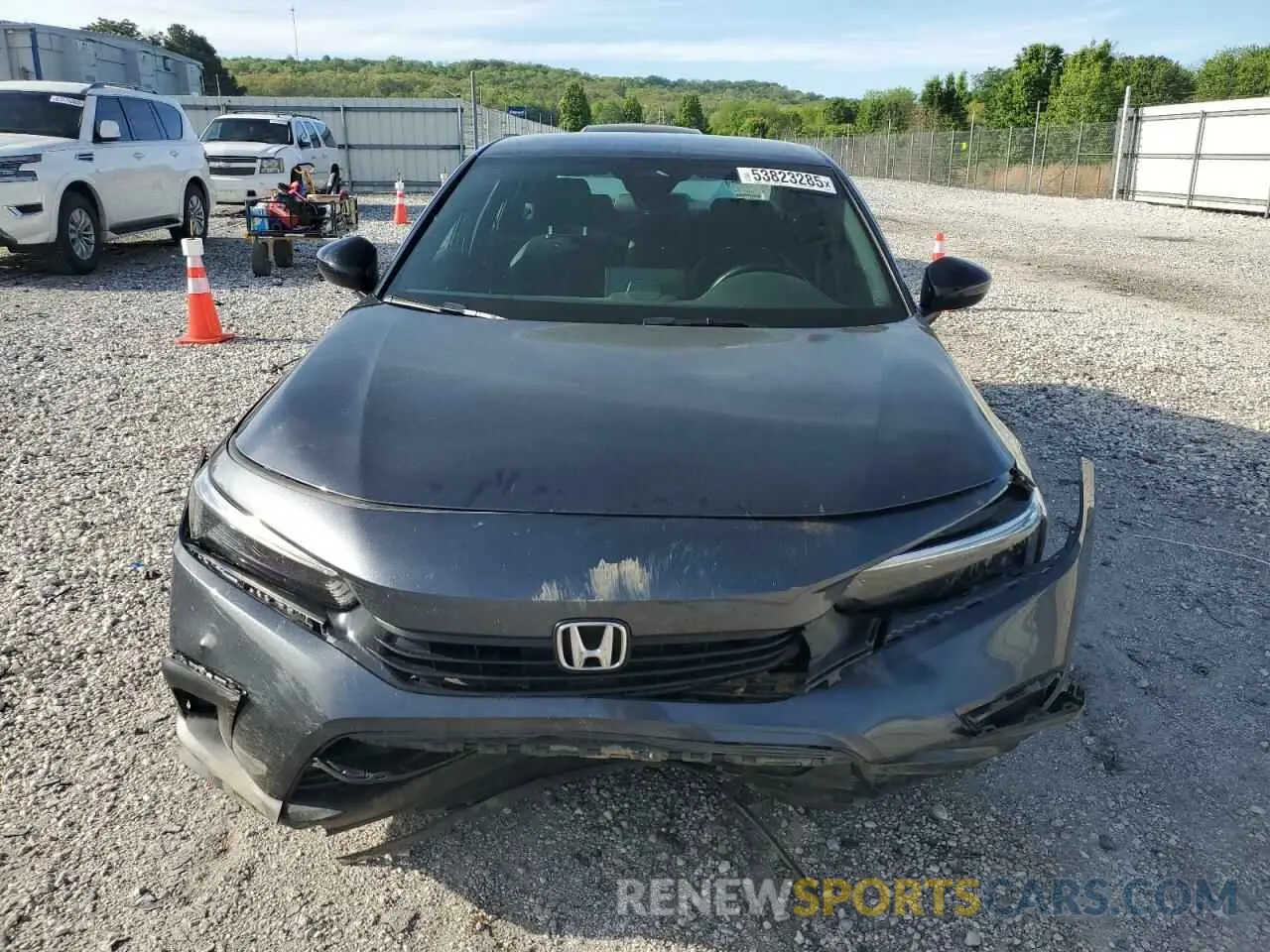 5 fotografías del automóvil dañado 2HGFE2F50NH609880 HONDA CIVIC 2022