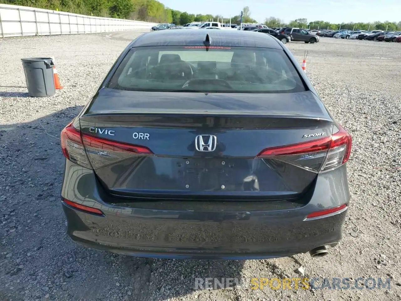 6 fotografías del automóvil dañado 2HGFE2F50NH609880 HONDA CIVIC 2022