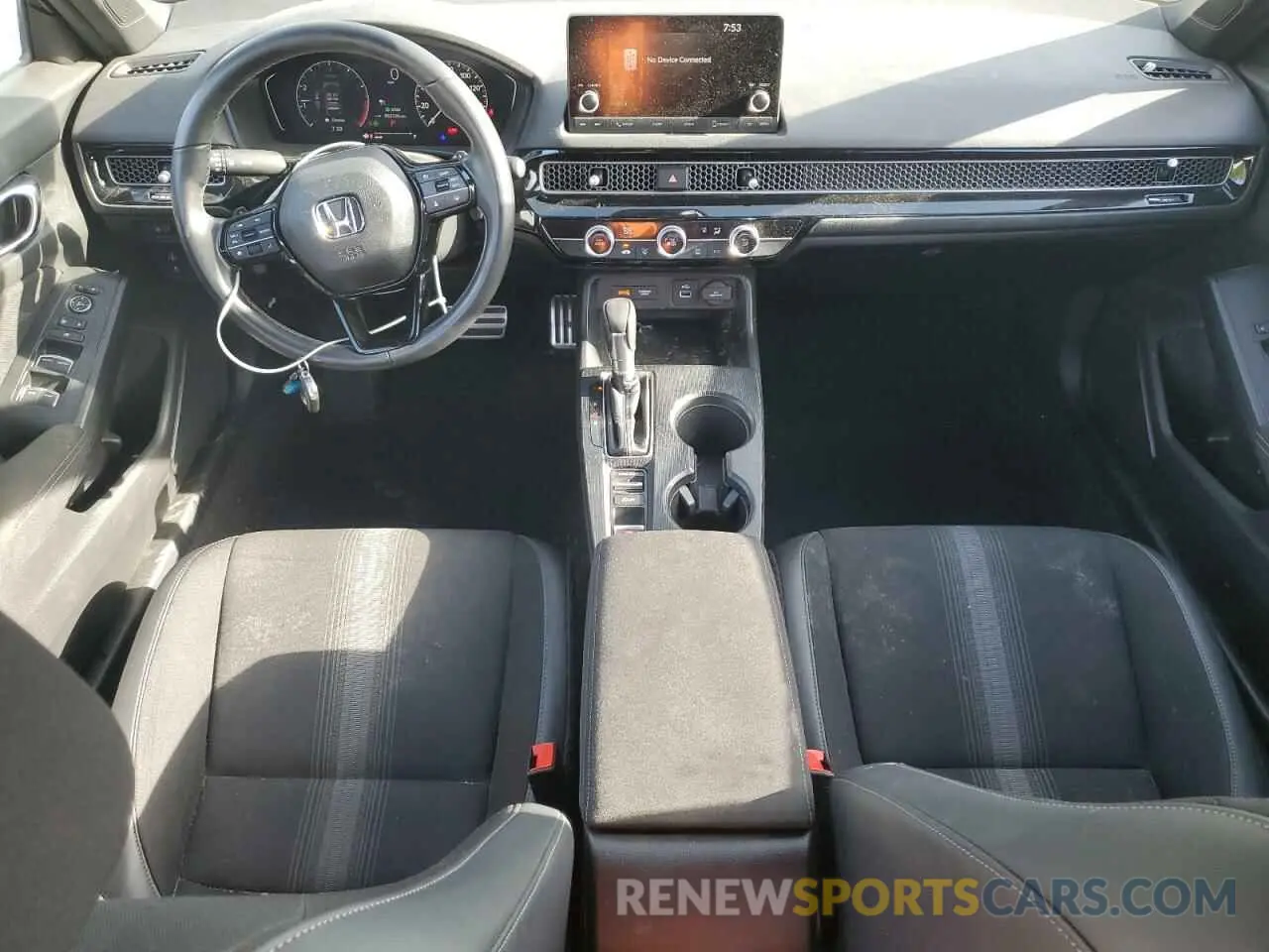 8 fotografías del automóvil dañado 2HGFE2F50NH609880 HONDA CIVIC 2022