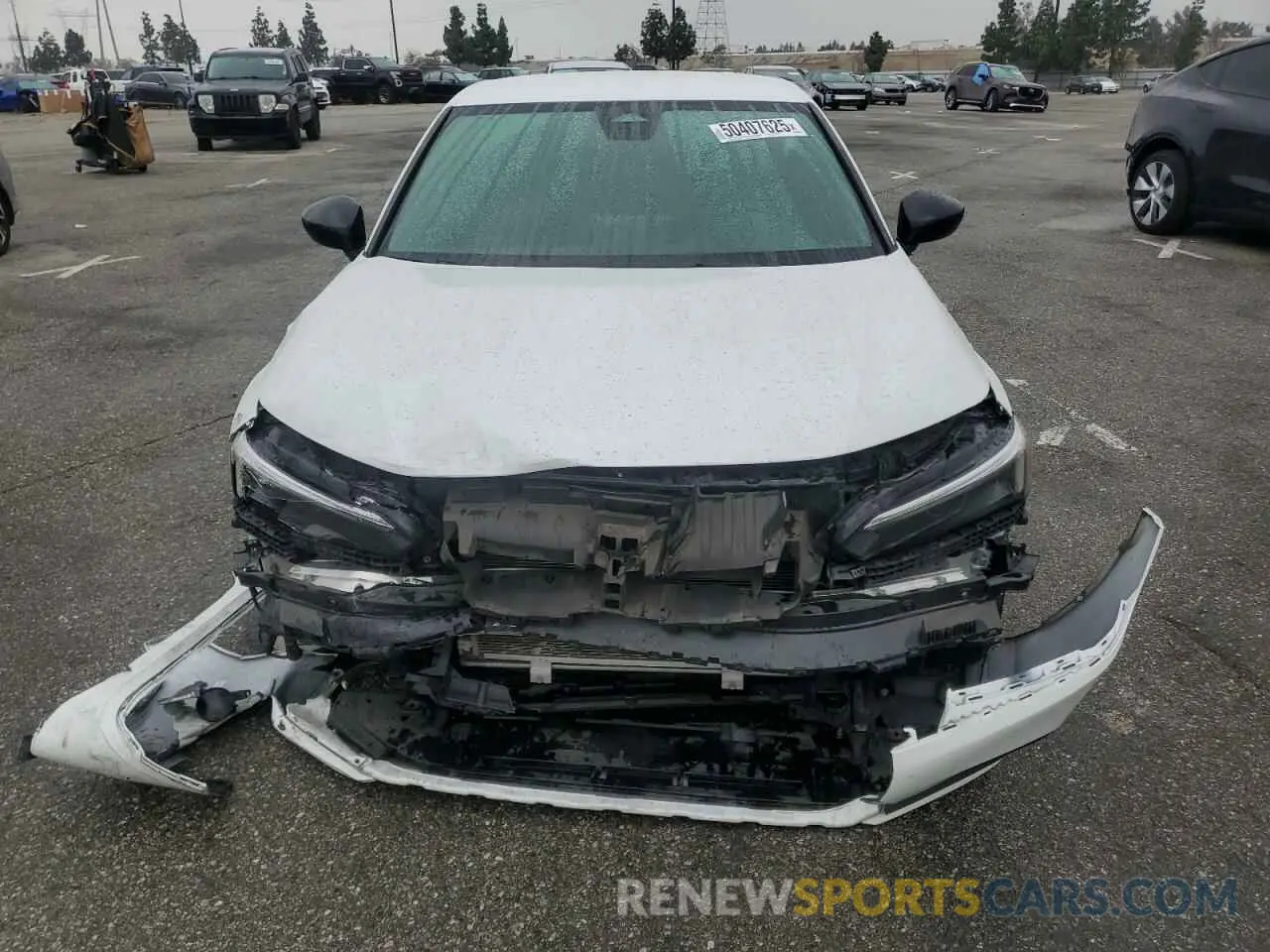 5 fotografías del automóvil dañado 2HGFE2F51NH503180 HONDA CIVIC 2022
