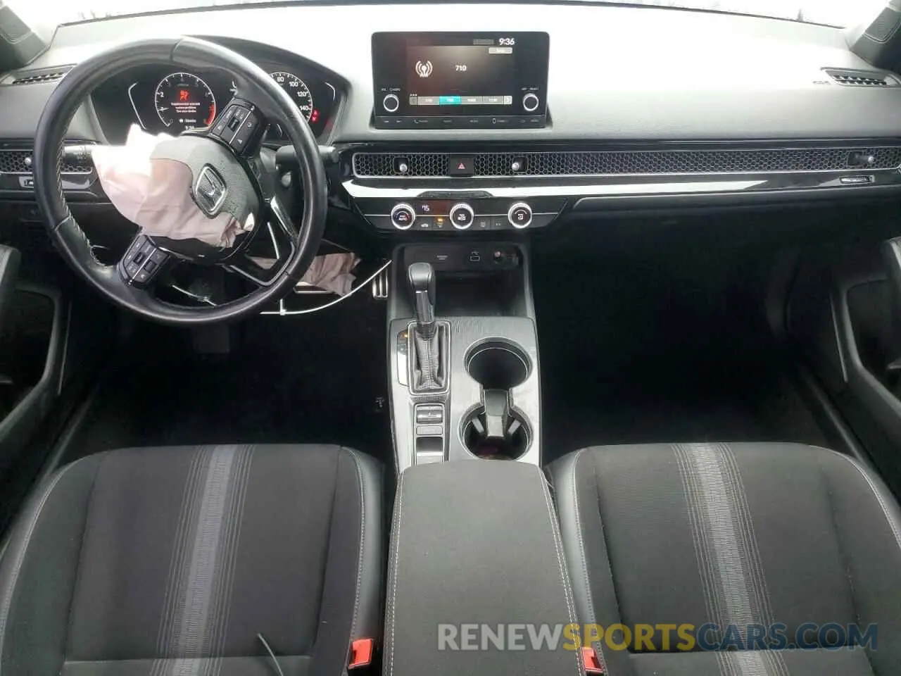 8 fotografías del automóvil dañado 2HGFE2F51NH503180 HONDA CIVIC 2022