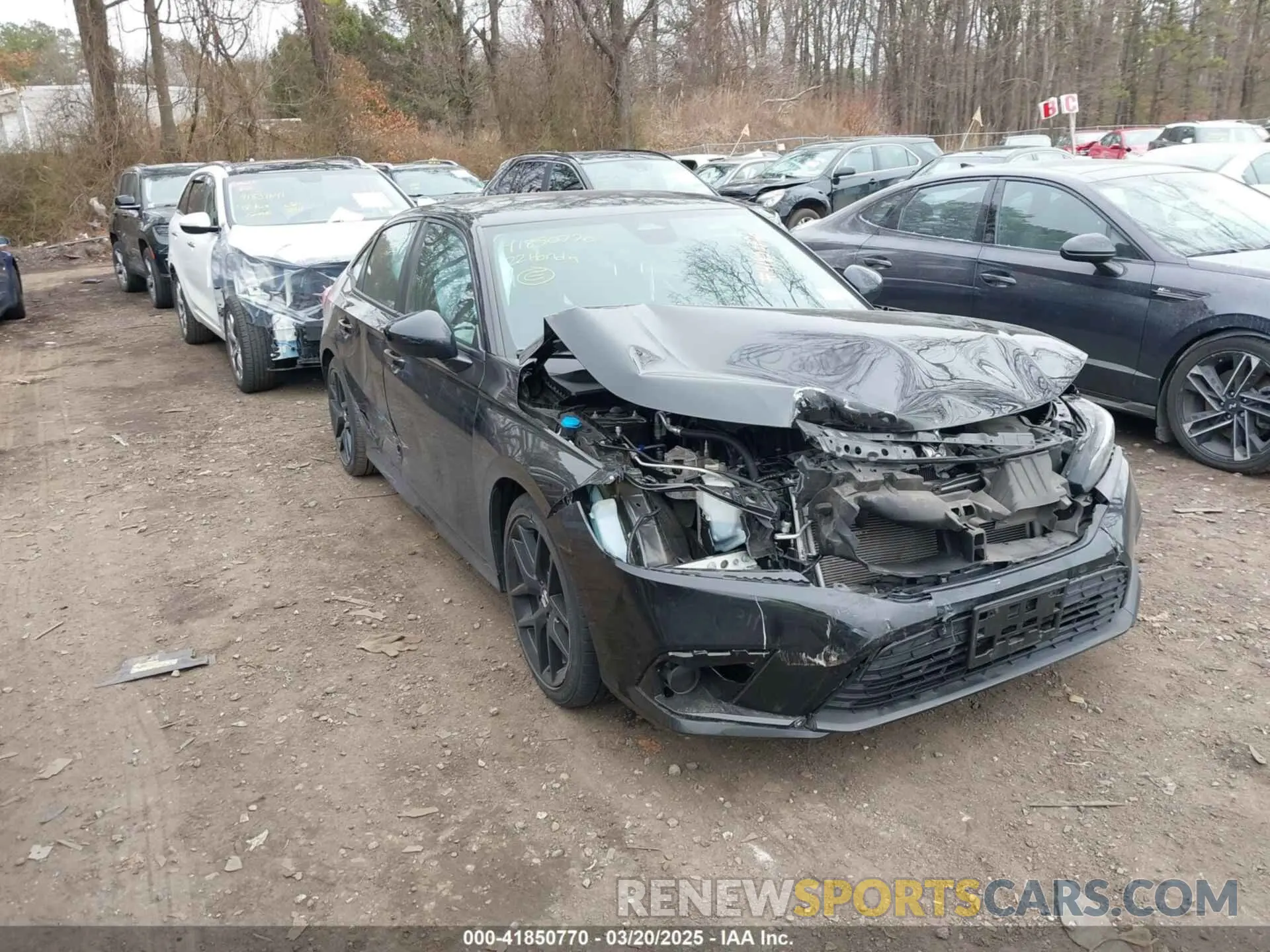 1 fotografías del automóvil dañado 2HGFE2F51NH505799 HONDA CIVIC 2022