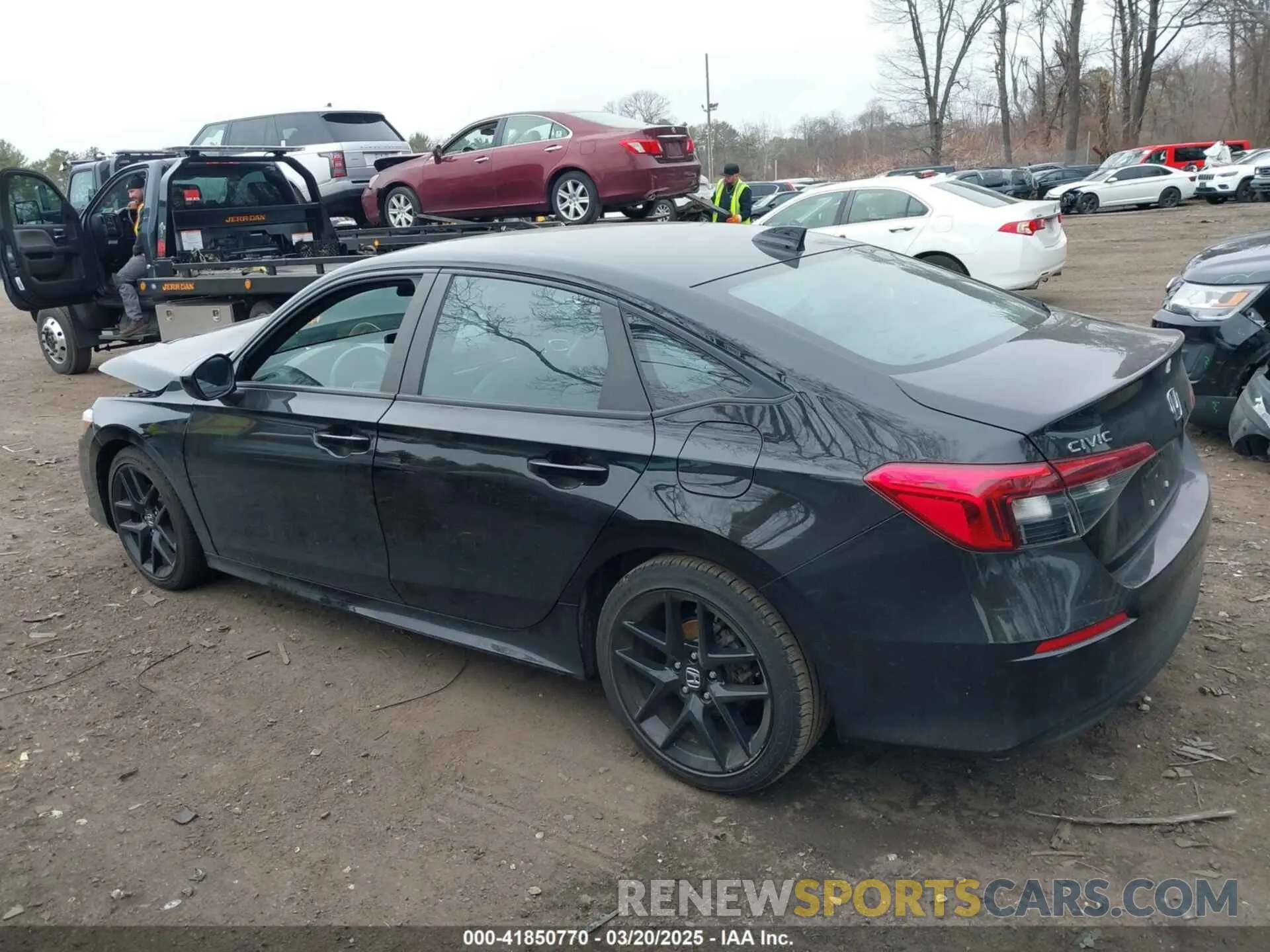 14 fotografías del automóvil dañado 2HGFE2F51NH505799 HONDA CIVIC 2022