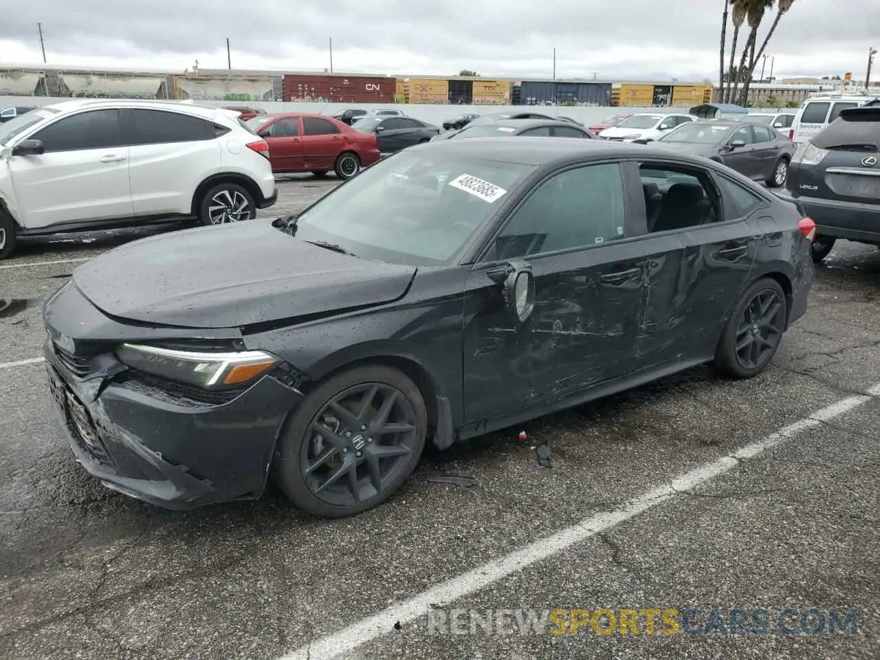 1 fotografías del automóvil dañado 2HGFE2F51NH506077 HONDA CIVIC 2022