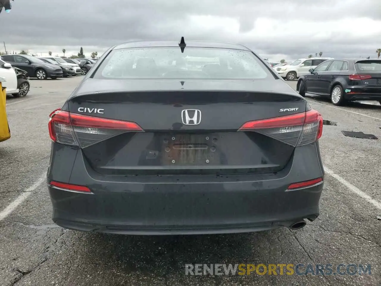 6 fotografías del automóvil dañado 2HGFE2F51NH506077 HONDA CIVIC 2022