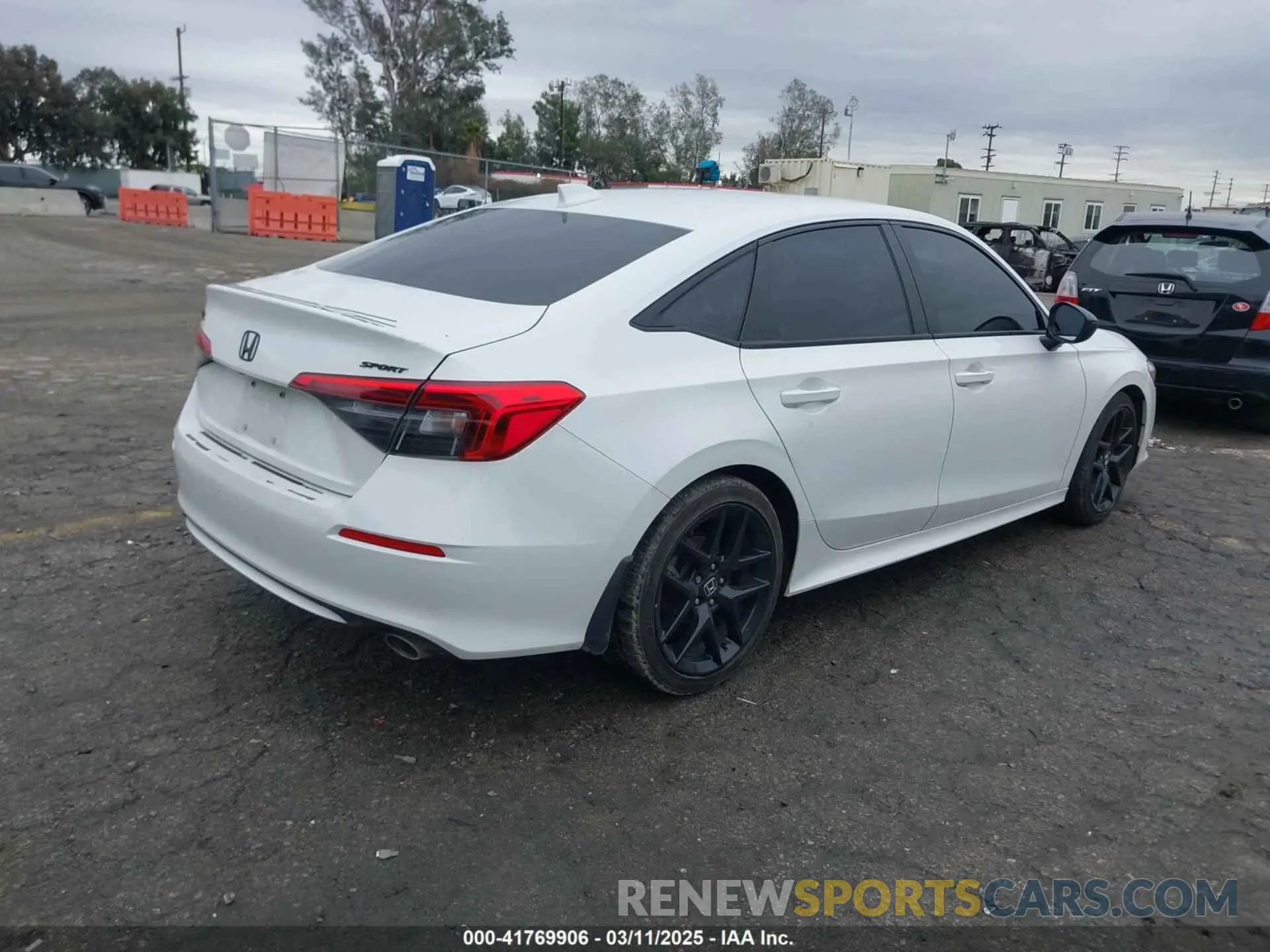 4 fotografías del automóvil dañado 2HGFE2F51NH544196 HONDA CIVIC 2022
