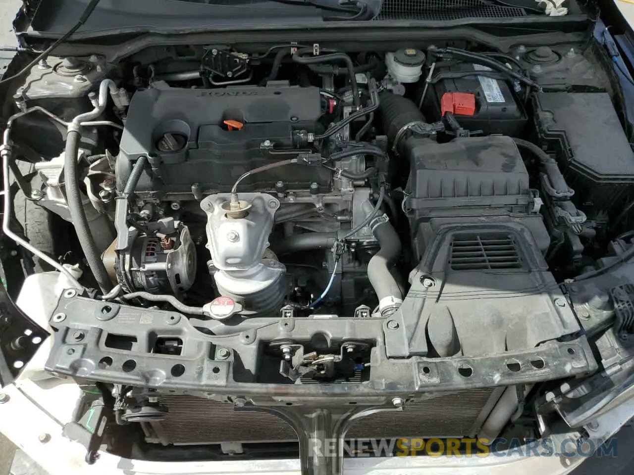 11 fotografías del automóvil dañado 2HGFE2F51NH547227 HONDA CIVIC 2022