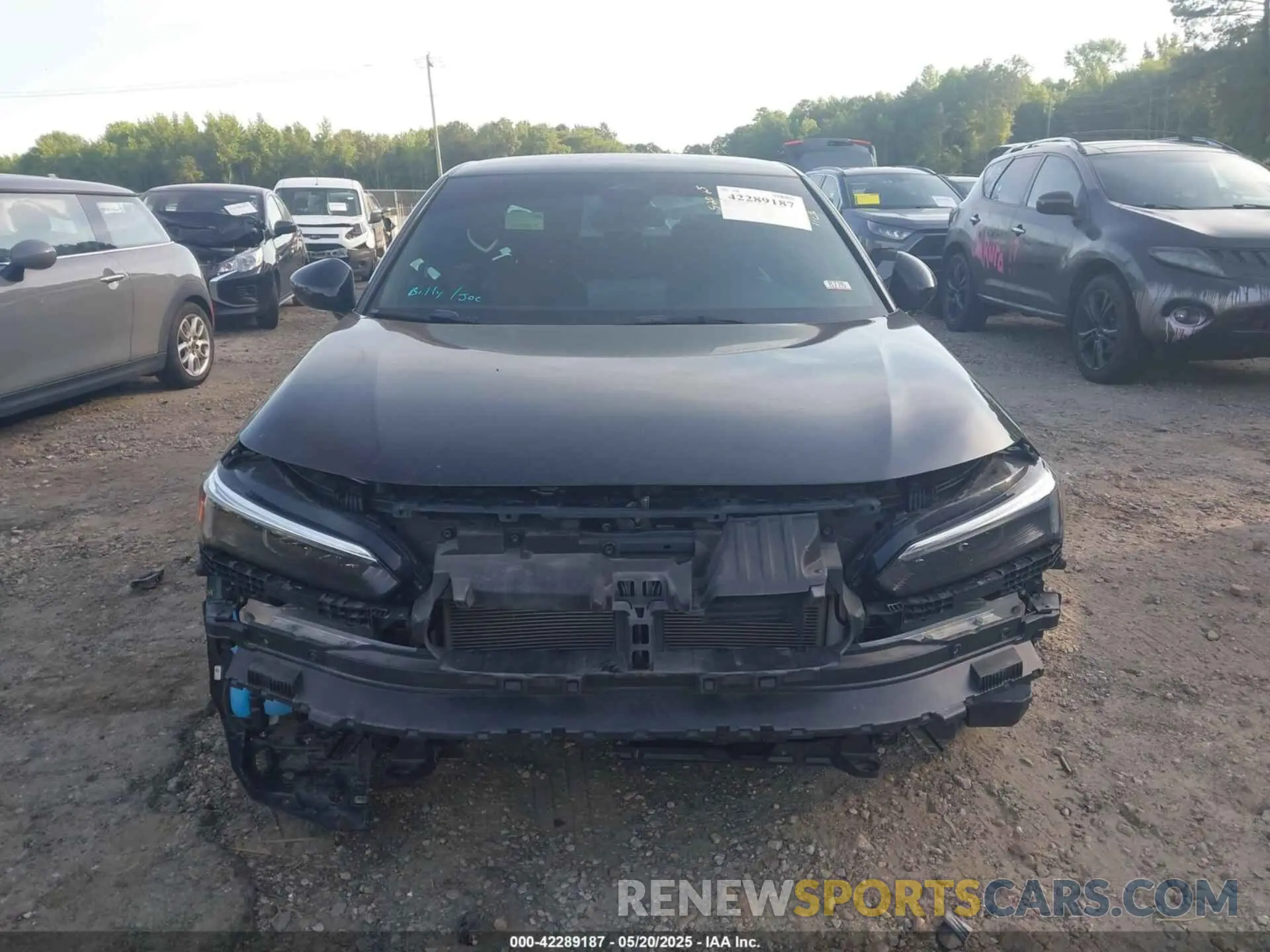 12 fotografías del automóvil dañado 2HGFE2F51NH570426 HONDA CIVIC 2022