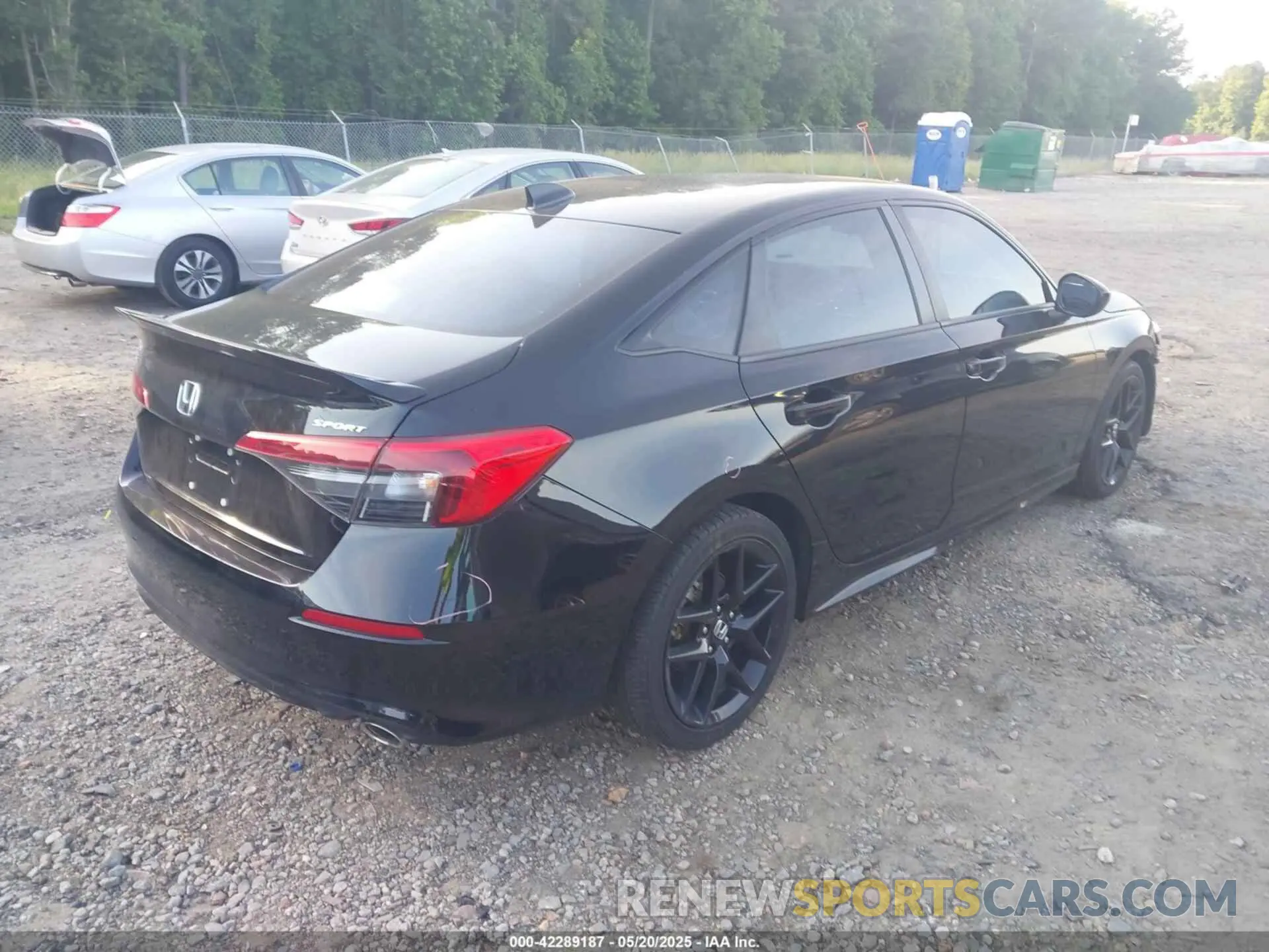 4 fotografías del automóvil dañado 2HGFE2F51NH570426 HONDA CIVIC 2022