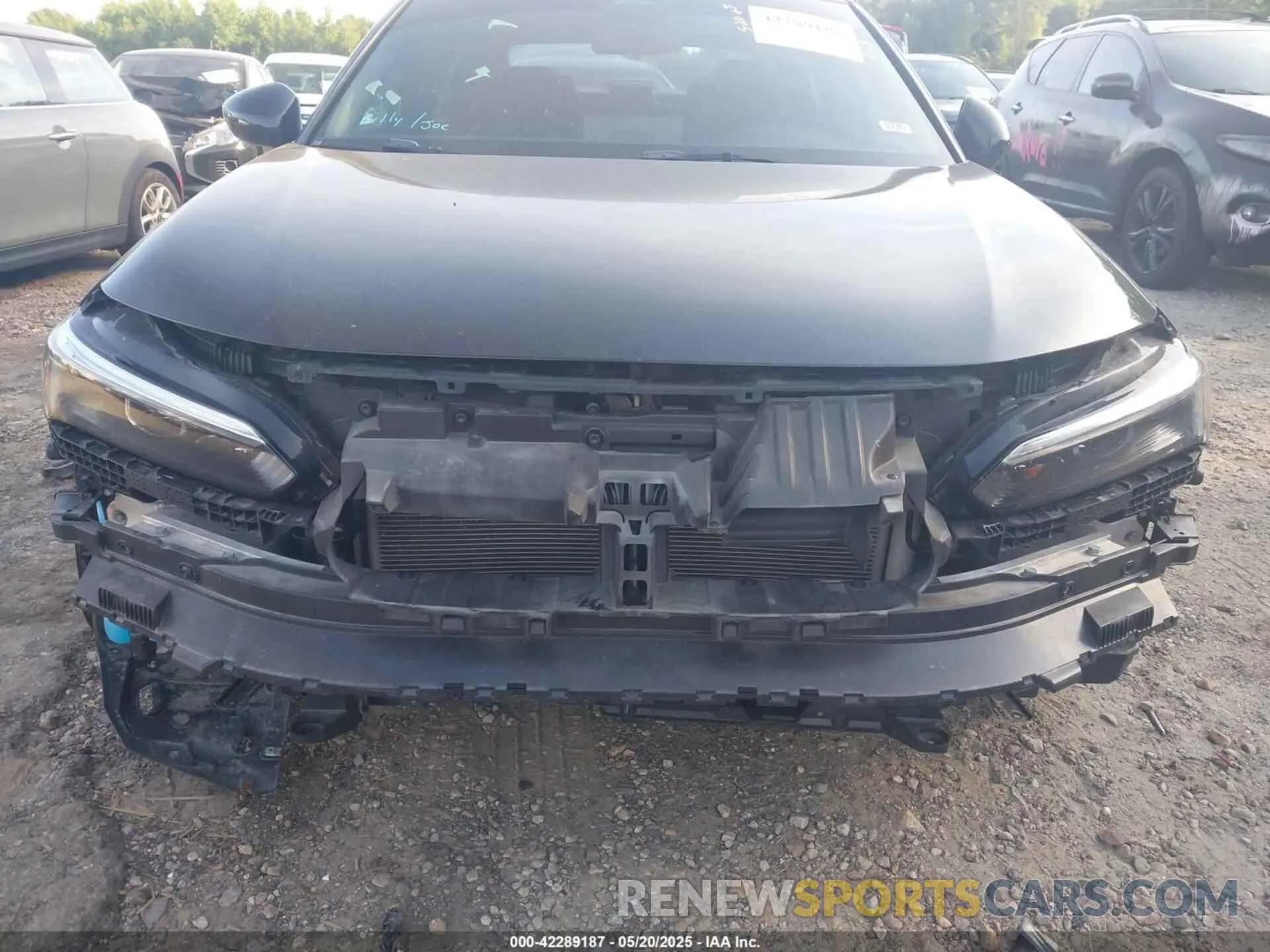 6 fotografías del automóvil dañado 2HGFE2F51NH570426 HONDA CIVIC 2022