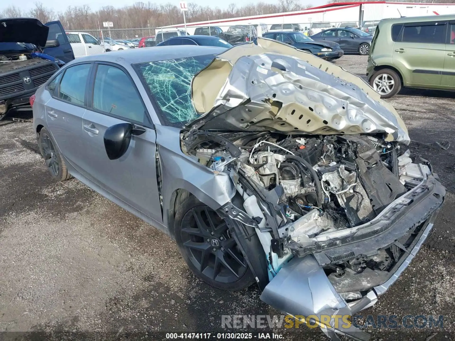 1 fotografías del automóvil dañado 2HGFE2F51NH589705 HONDA CIVIC 2022