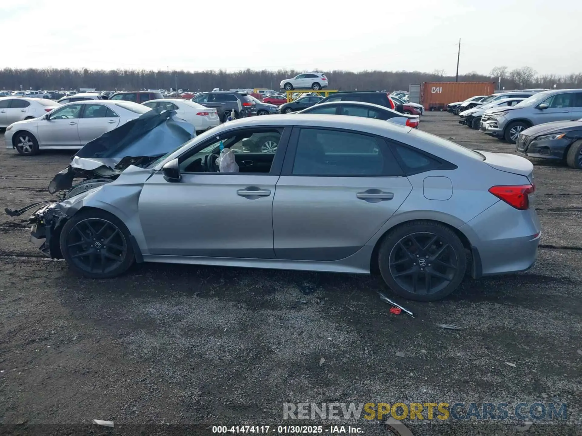 15 fotografías del automóvil dañado 2HGFE2F51NH589705 HONDA CIVIC 2022