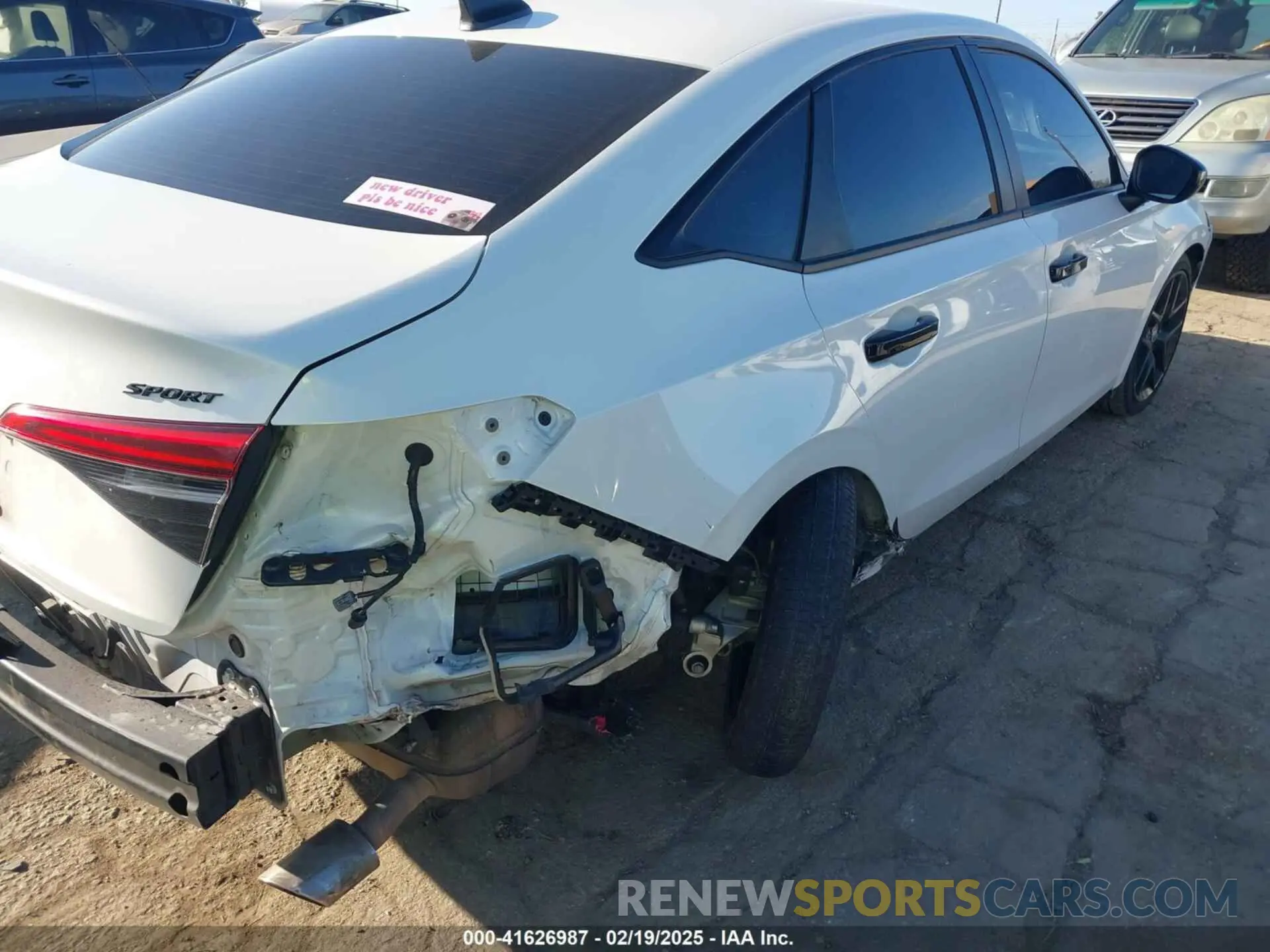 6 fotografías del automóvil dañado 2HGFE2F51NH596685 HONDA CIVIC 2022