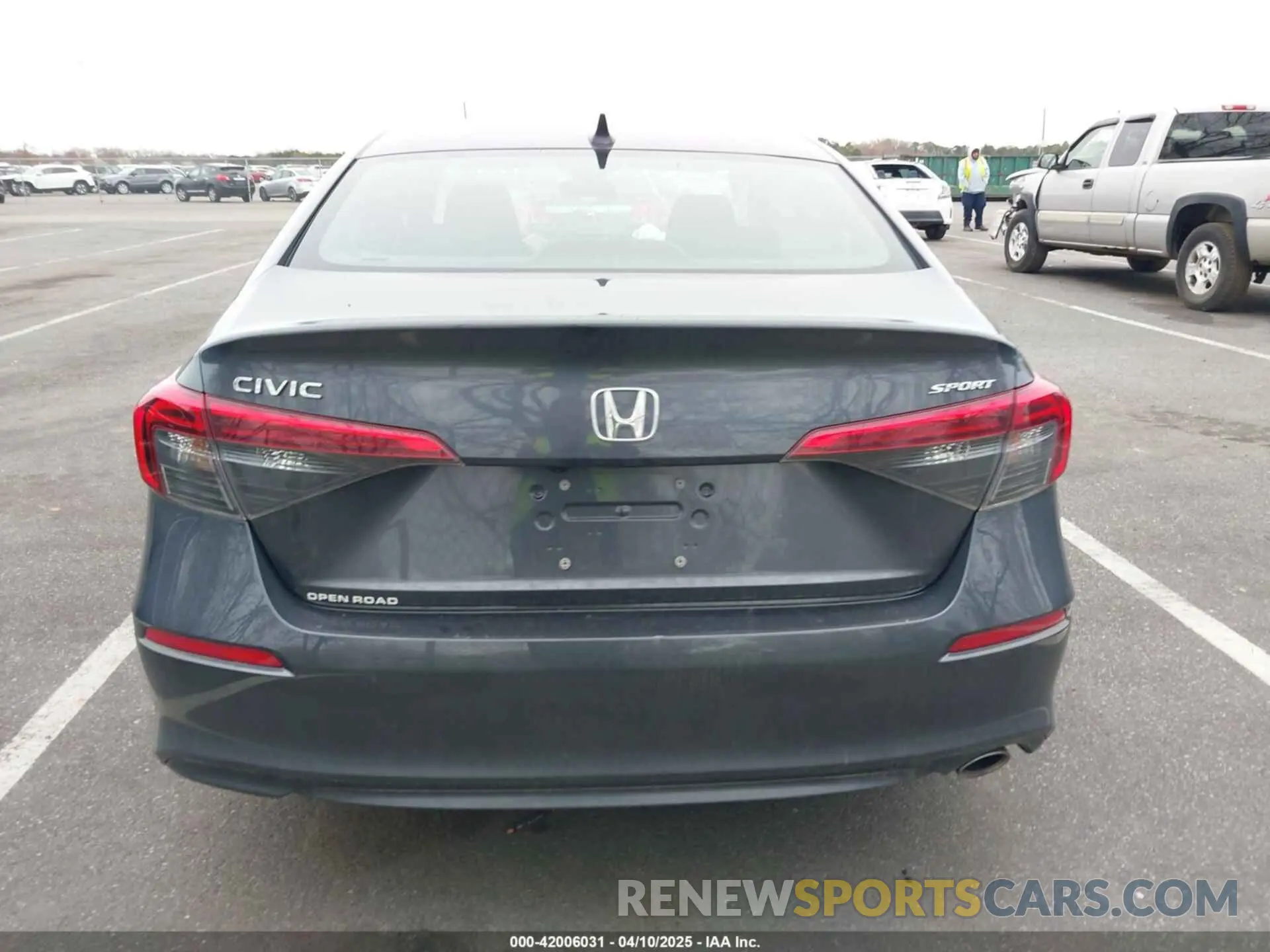 16 fotografías del automóvil dañado 2HGFE2F51NH597755 HONDA CIVIC 2022