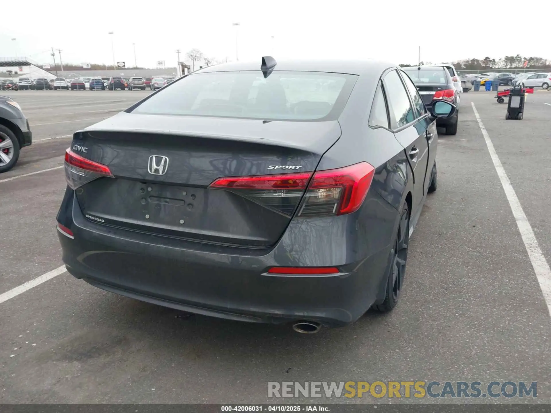 4 fotografías del automóvil dañado 2HGFE2F51NH597755 HONDA CIVIC 2022