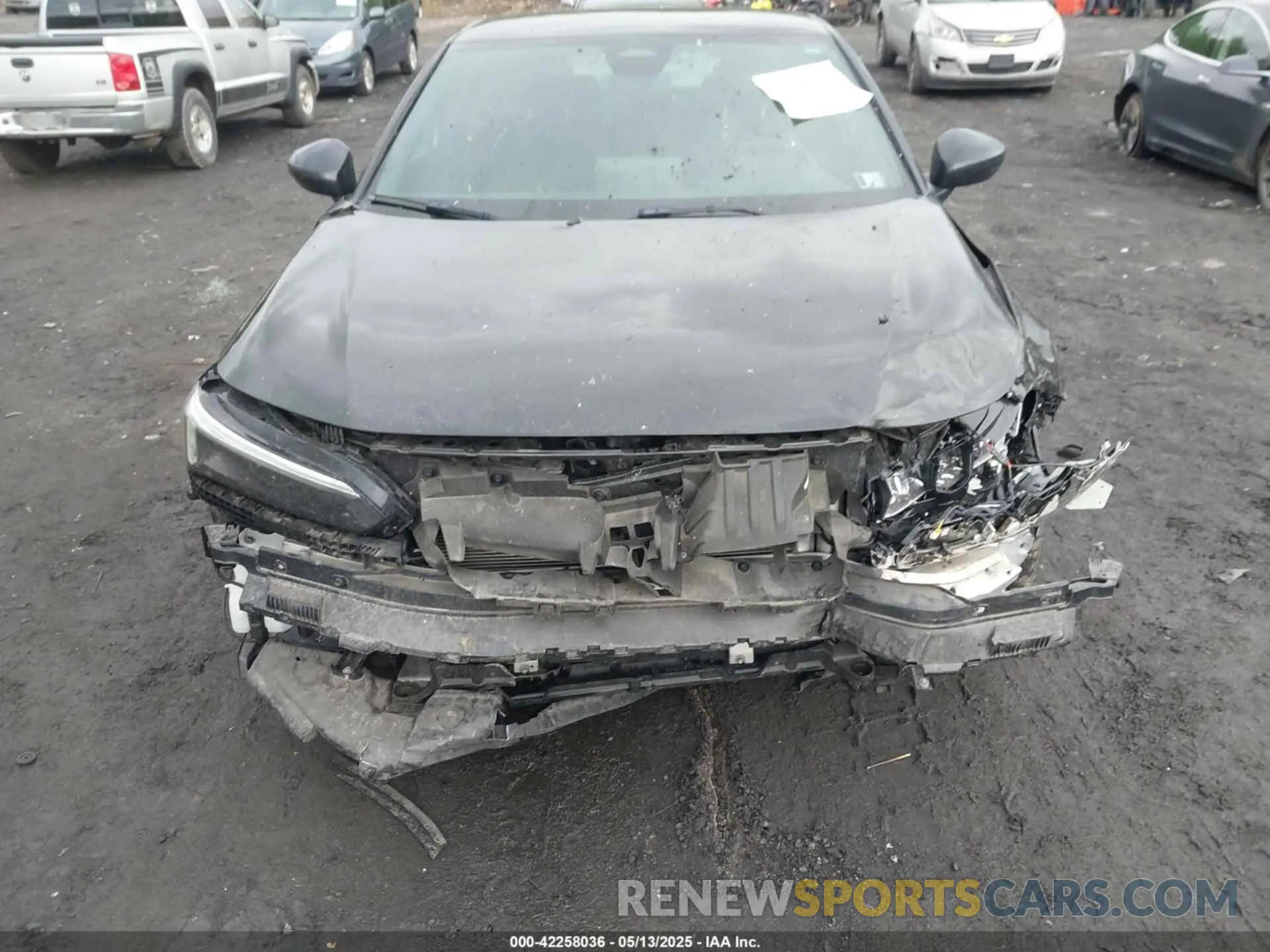 6 fotografías del automóvil dañado 2HGFE2F51NH605403 HONDA CIVIC 2022