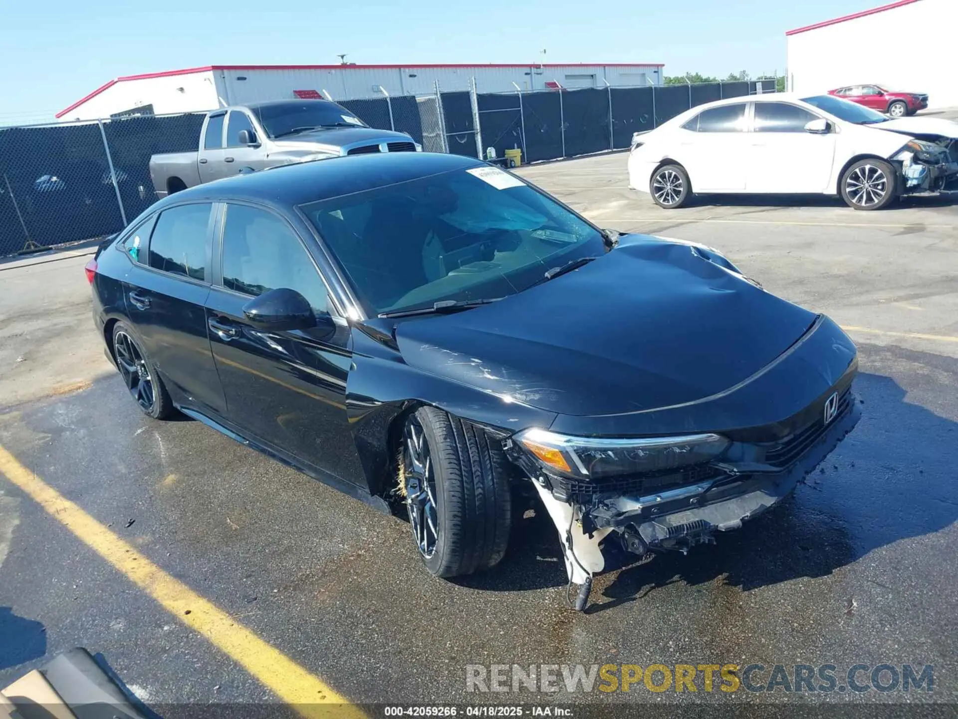 1 fotografías del automóvil dañado 2HGFE2F51NH606826 HONDA CIVIC 2022