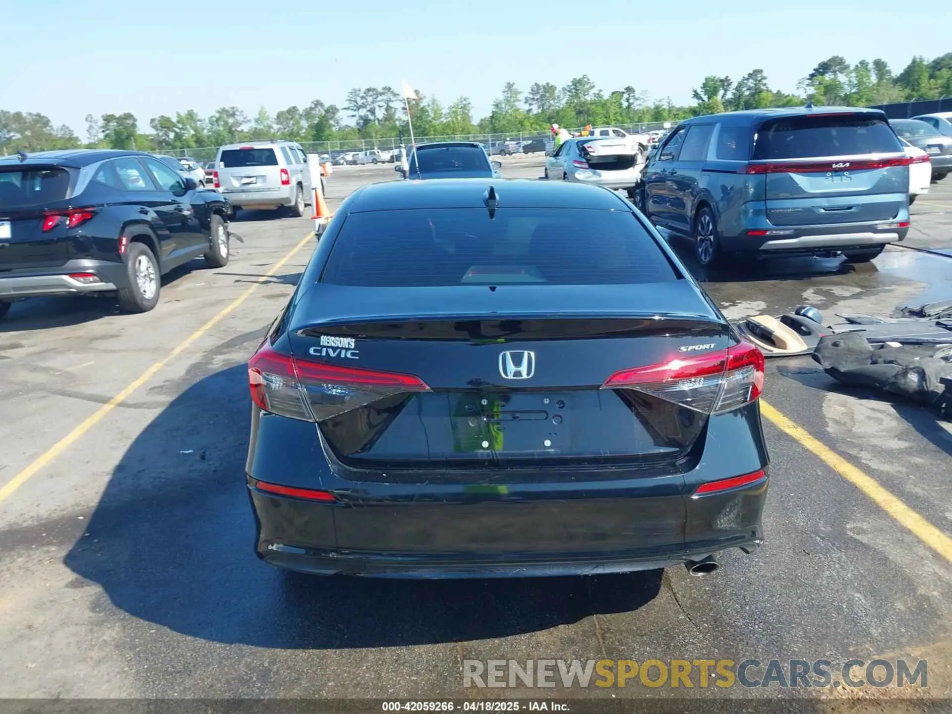 17 fotografías del automóvil dañado 2HGFE2F51NH606826 HONDA CIVIC 2022