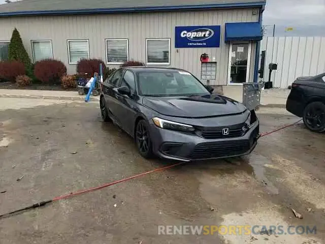 14 fotografías del automóvil dañado 2HGFE2F51NH609581 HONDA CIVIC 2022