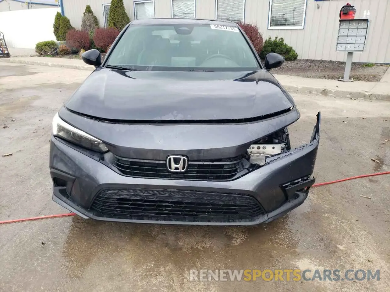 5 fotografías del automóvil dañado 2HGFE2F51NH609581 HONDA CIVIC 2022