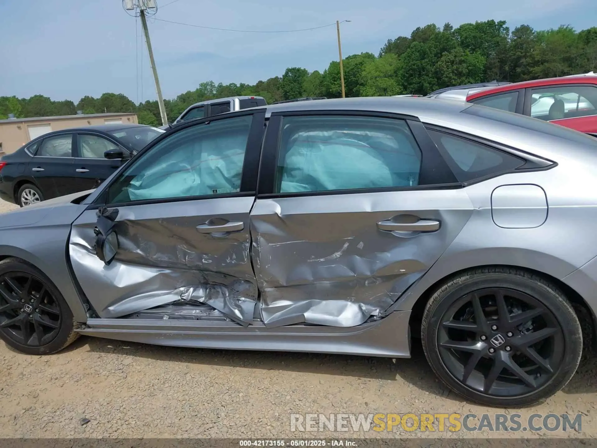 14 fotografías del automóvil dañado 2HGFE2F52NH527469 HONDA CIVIC 2022