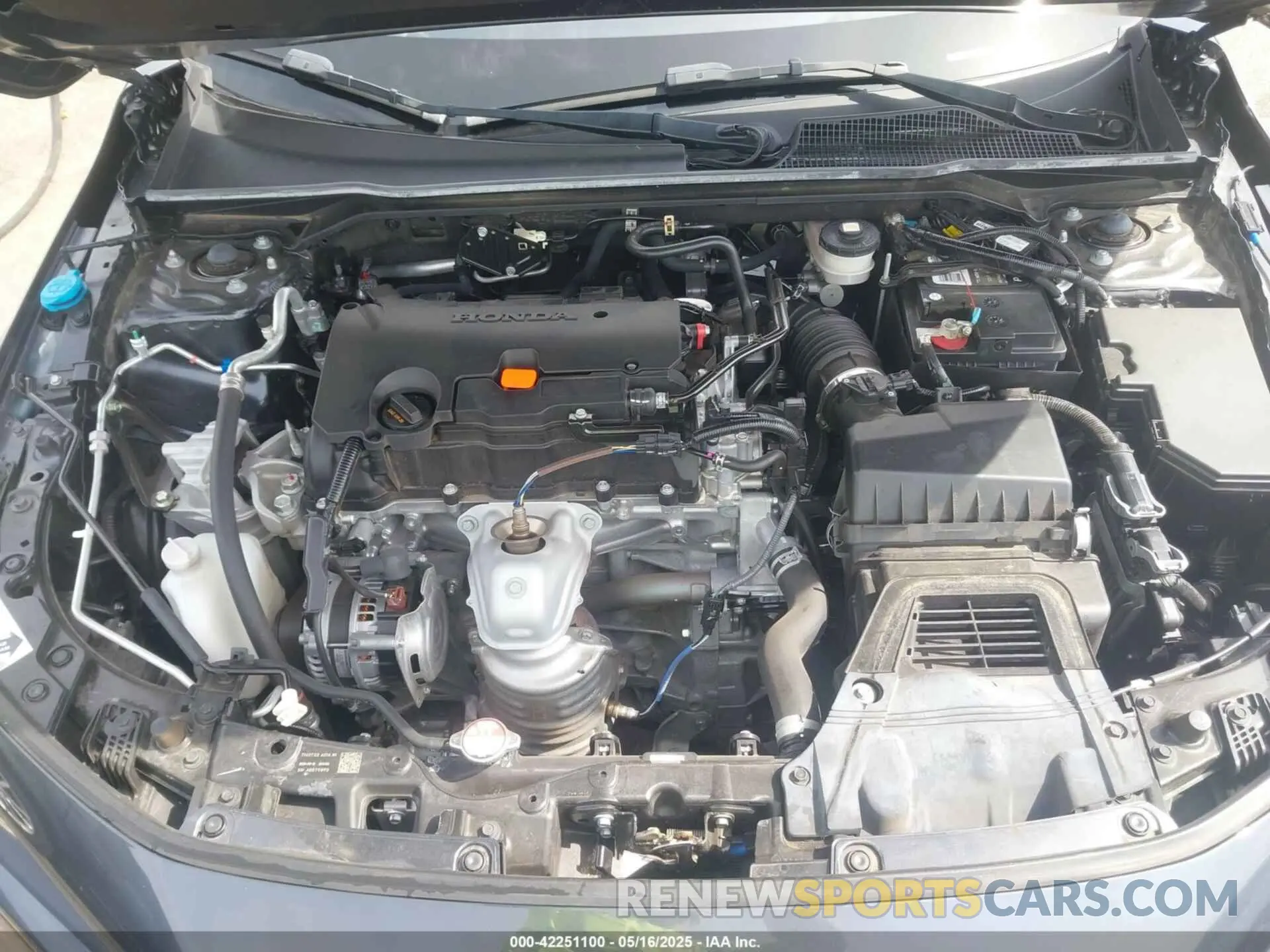 10 fotografías del automóvil dañado 2HGFE2F52NH533627 HONDA CIVIC 2022