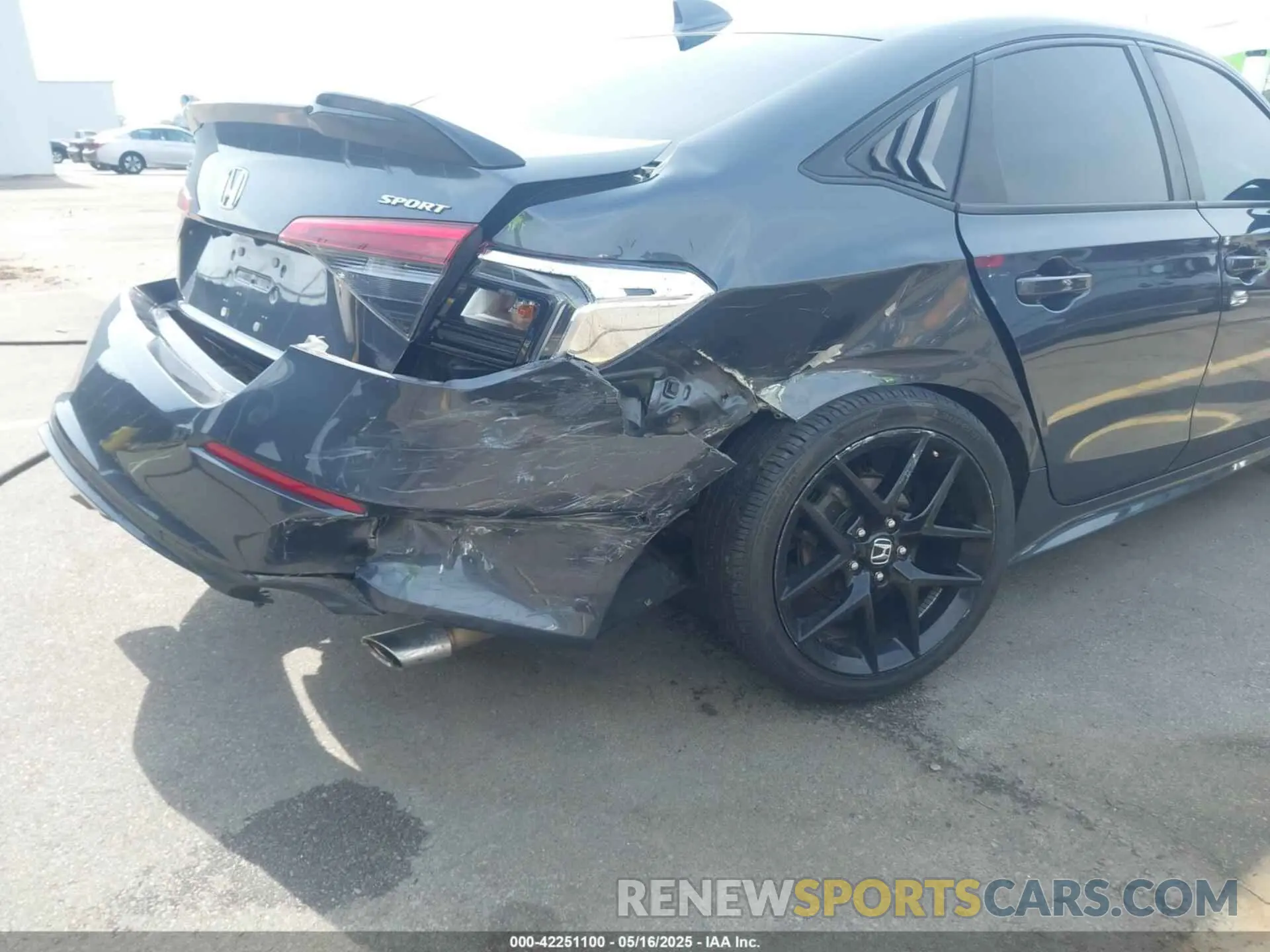 6 fotografías del automóvil dañado 2HGFE2F52NH533627 HONDA CIVIC 2022